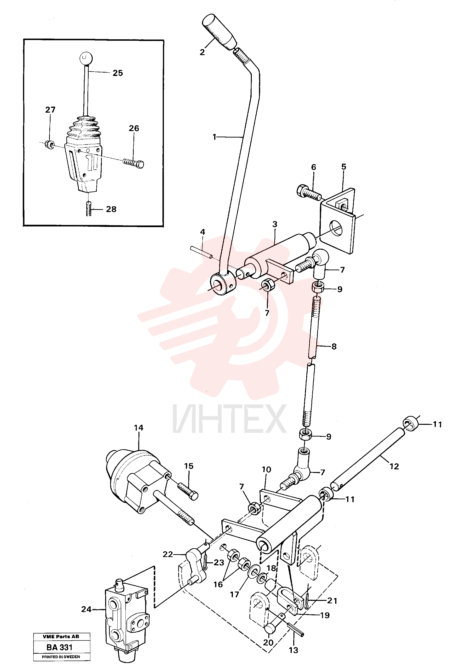 Angle ball joint