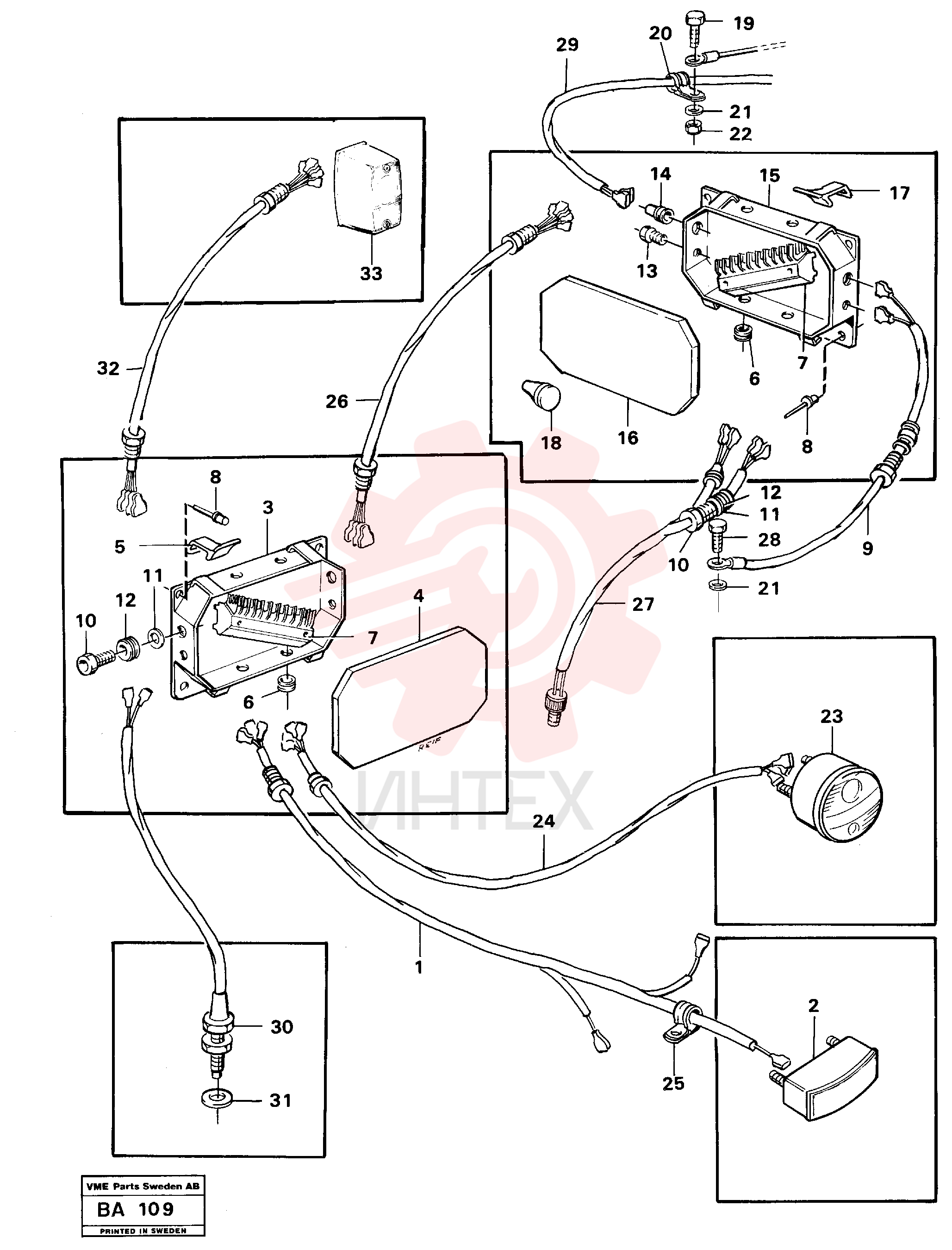 Cable harness
