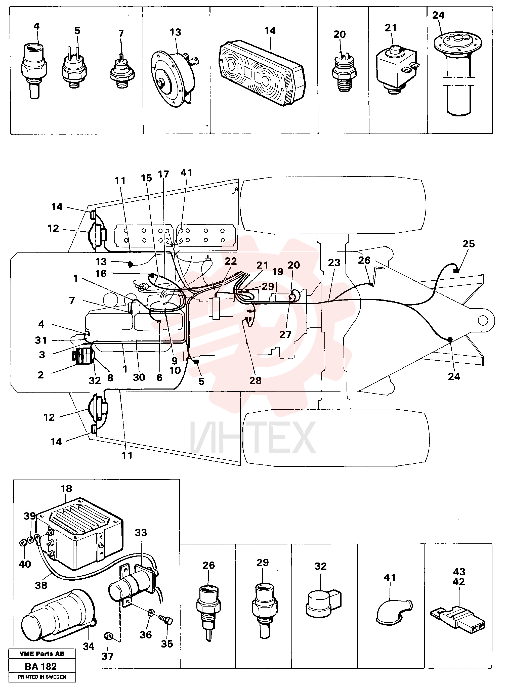 Cable harness