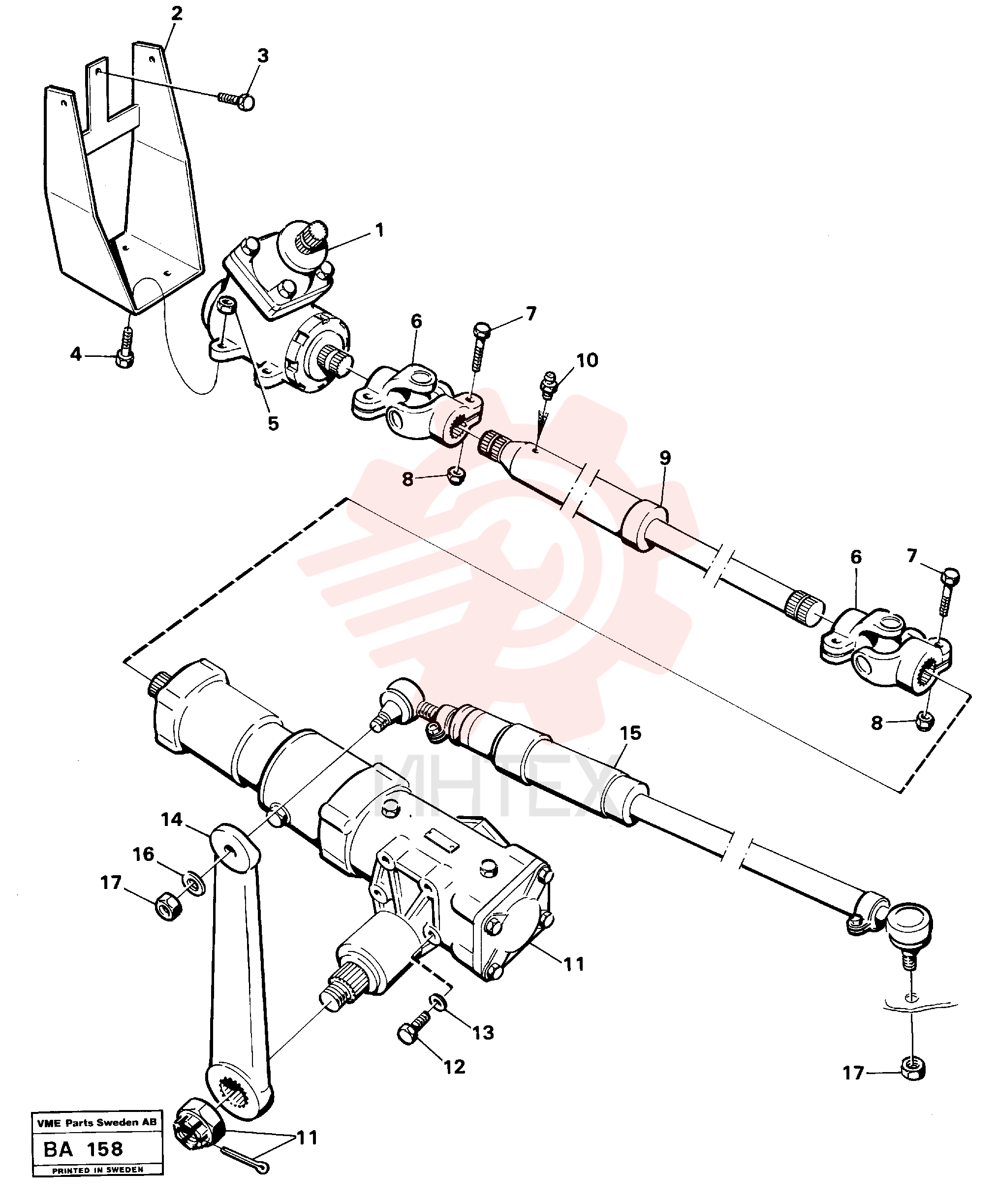Flange screw