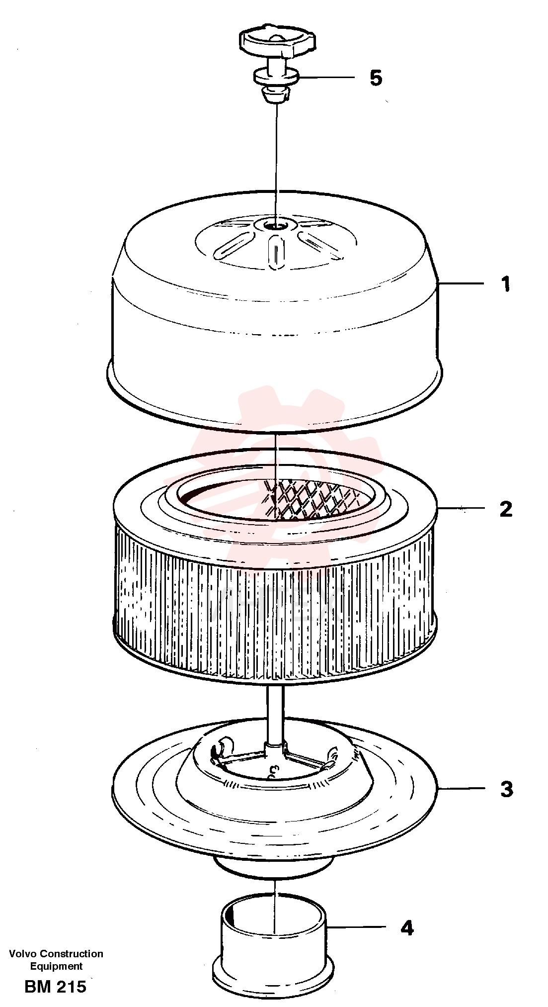 Filter insert VOE 11707077