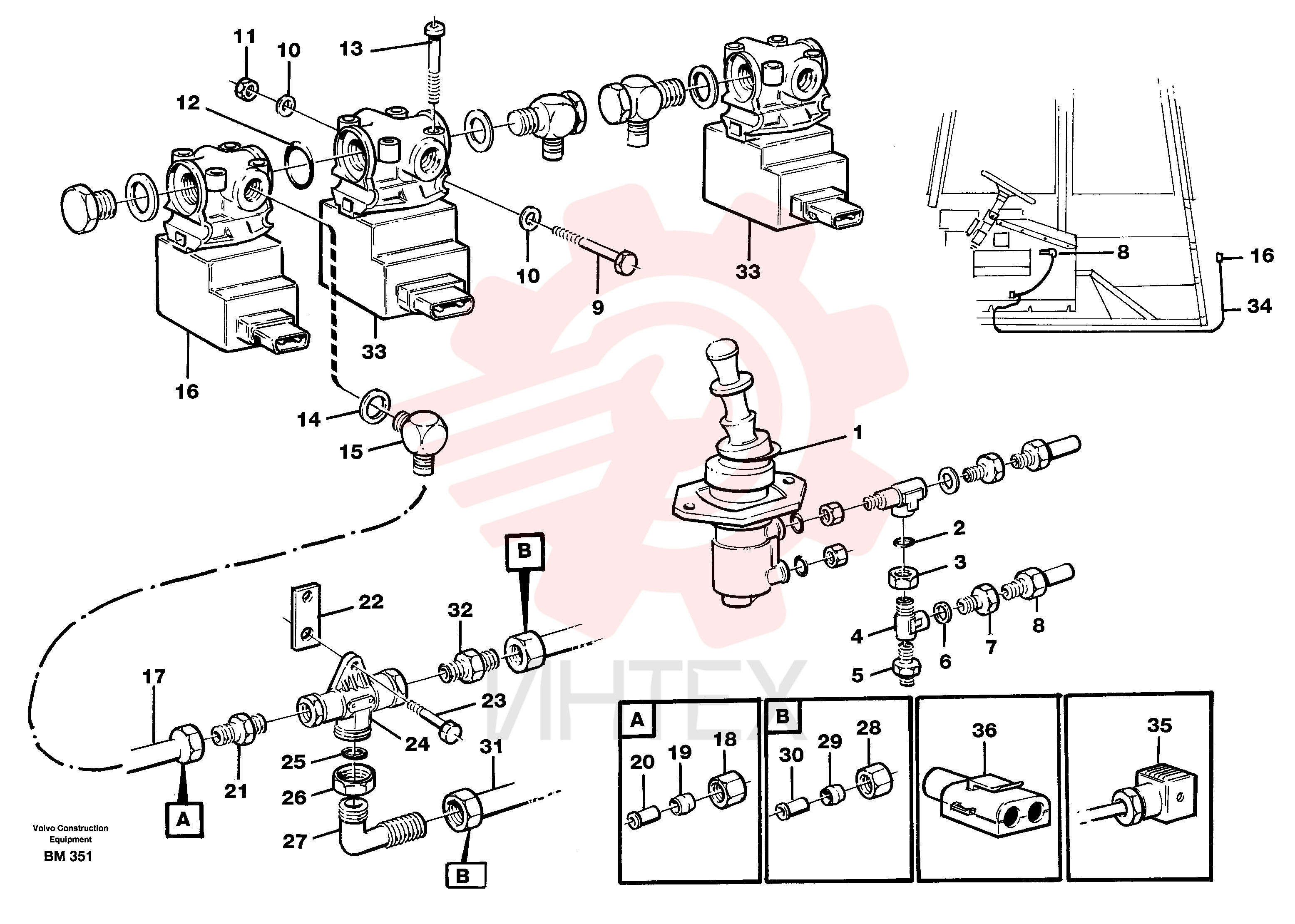 Gasket VOE 957175 (3)