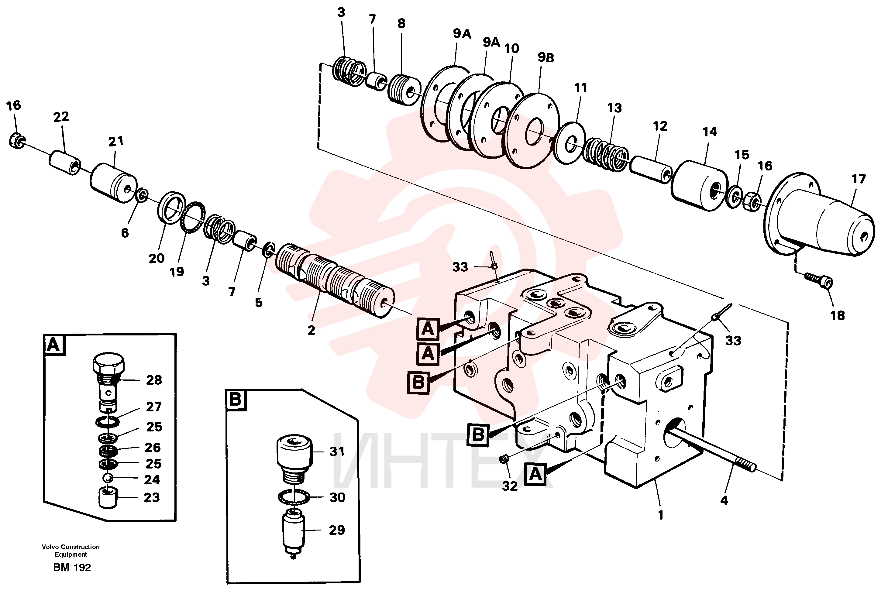 Gasket kit VOE 11990311