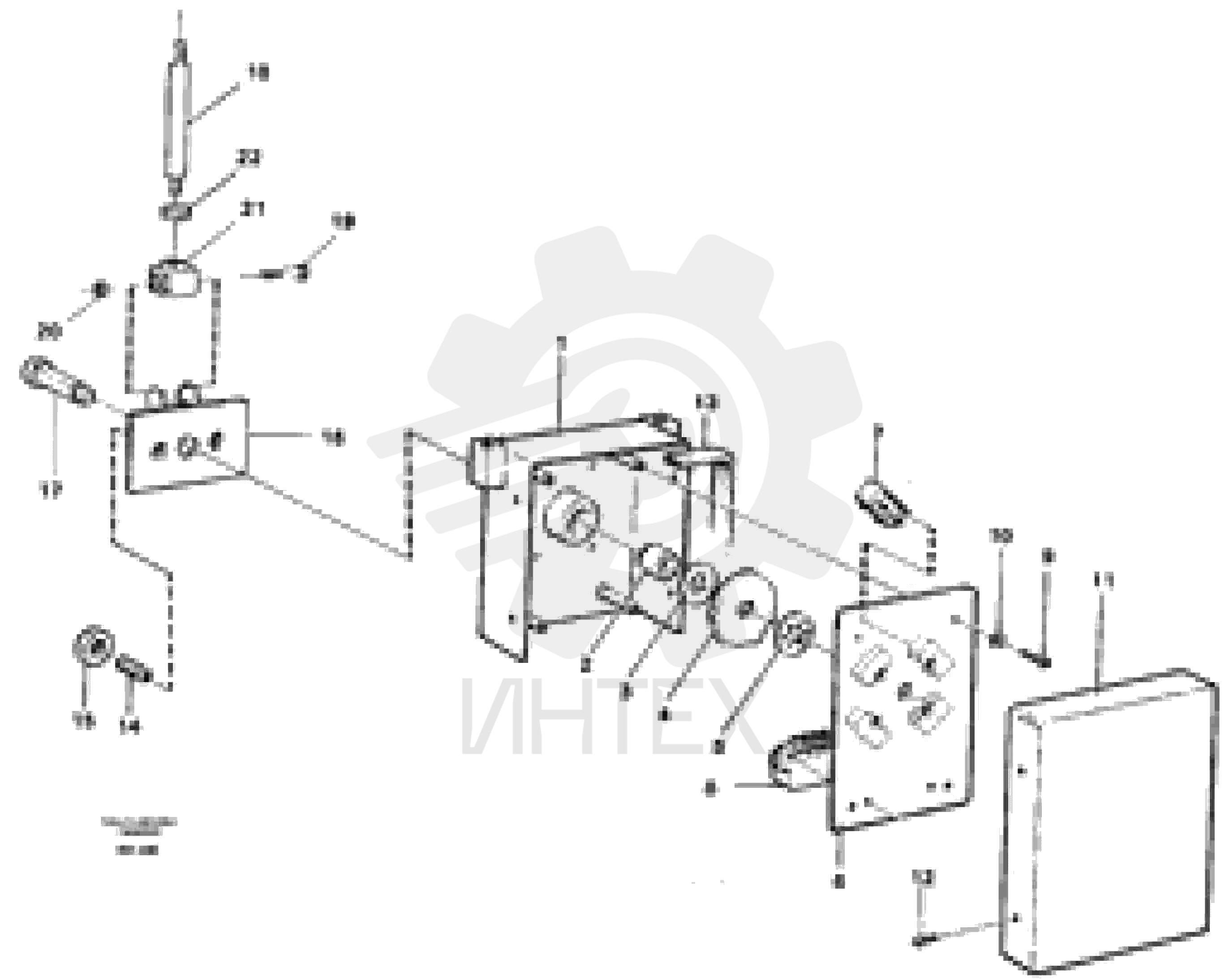 Gear selector VOE 11062247 (1)