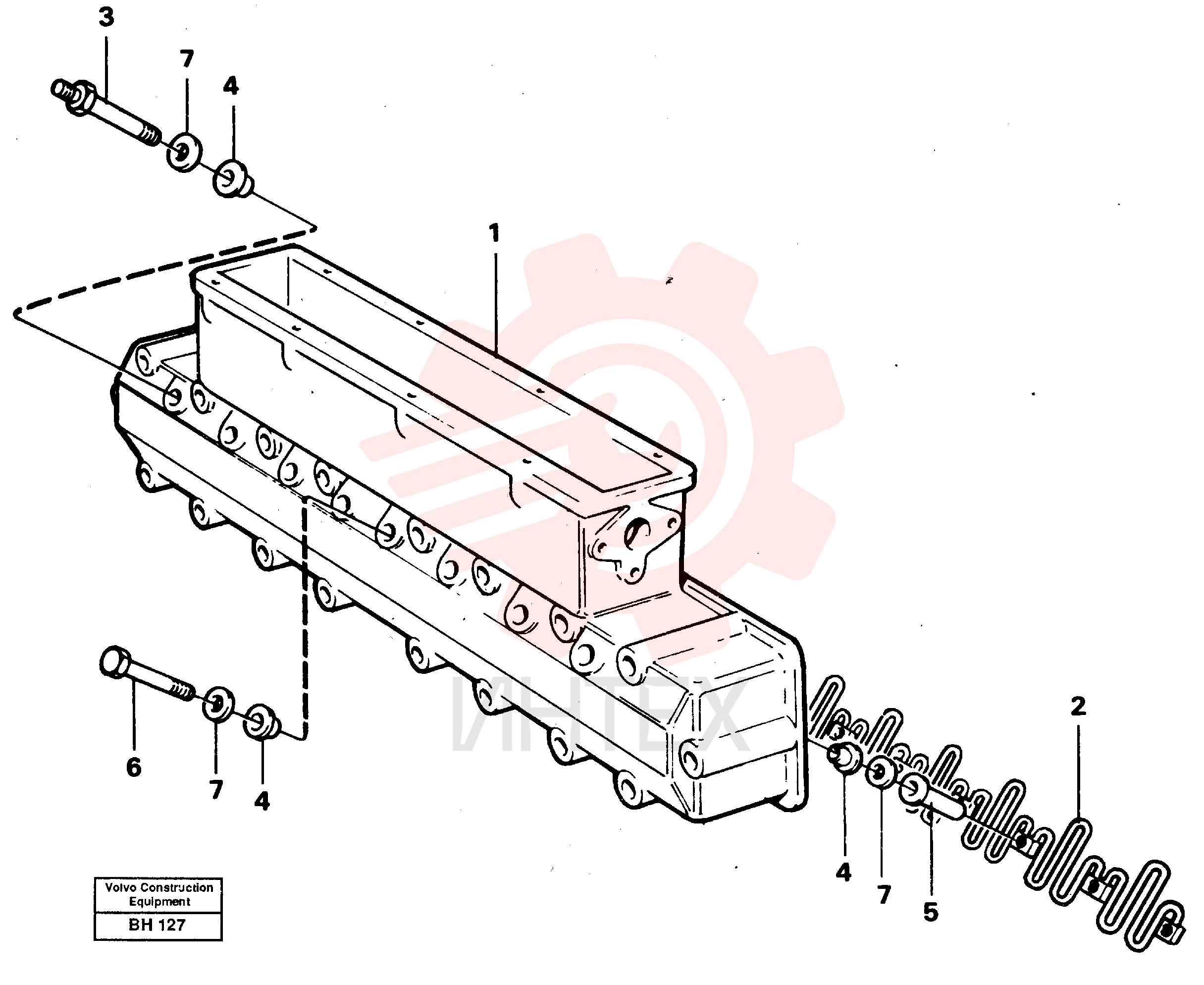 Inlet Pipe VOE 848553 (1)