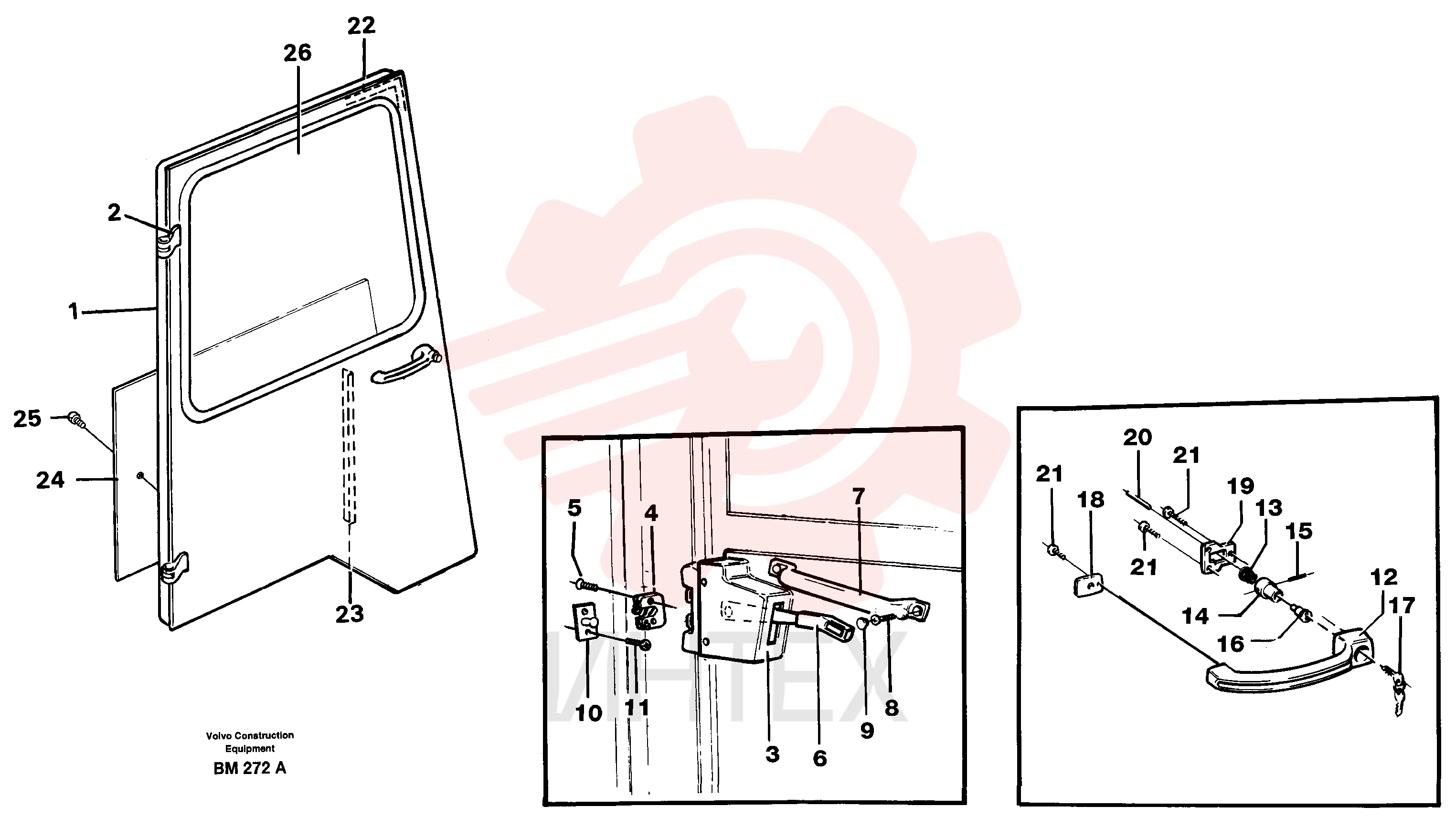 Lock cylinder VOE 11058891 (2)