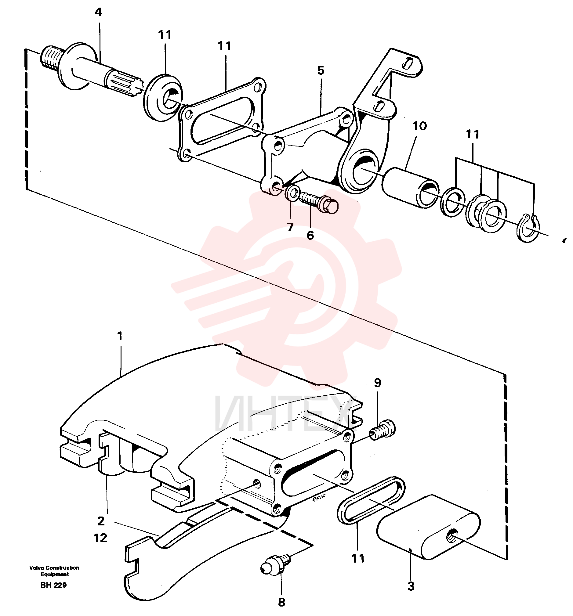 Parking Brake VOE 11034282 (1)