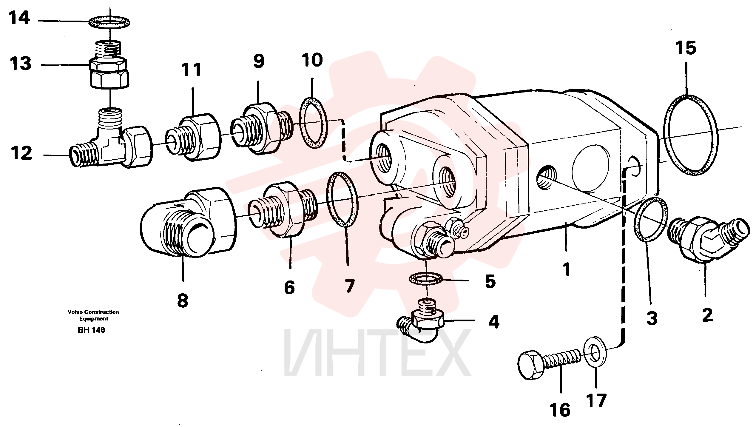 Piston pump VOE 11061558 (1)