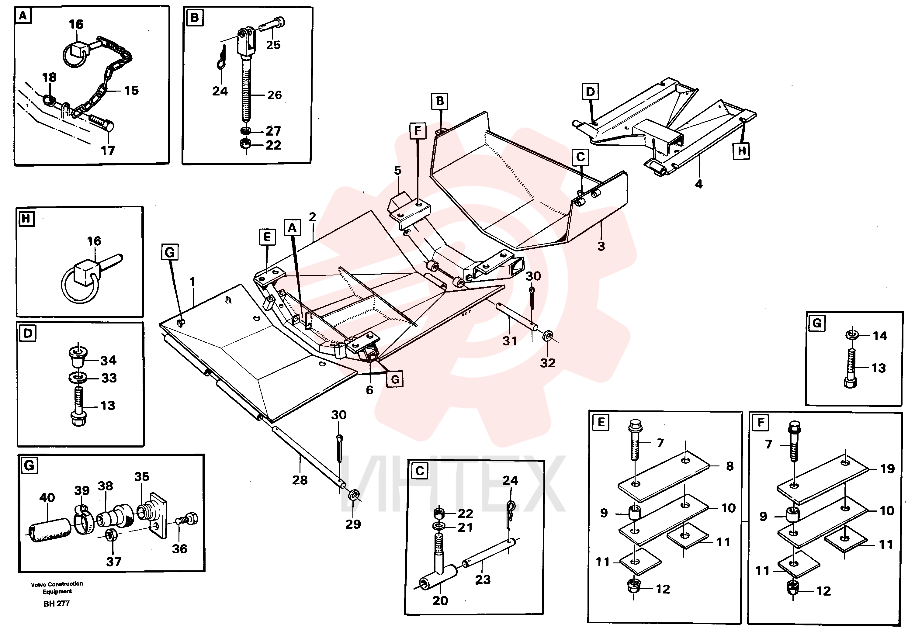Protecting plate VOE 11055504 (1)