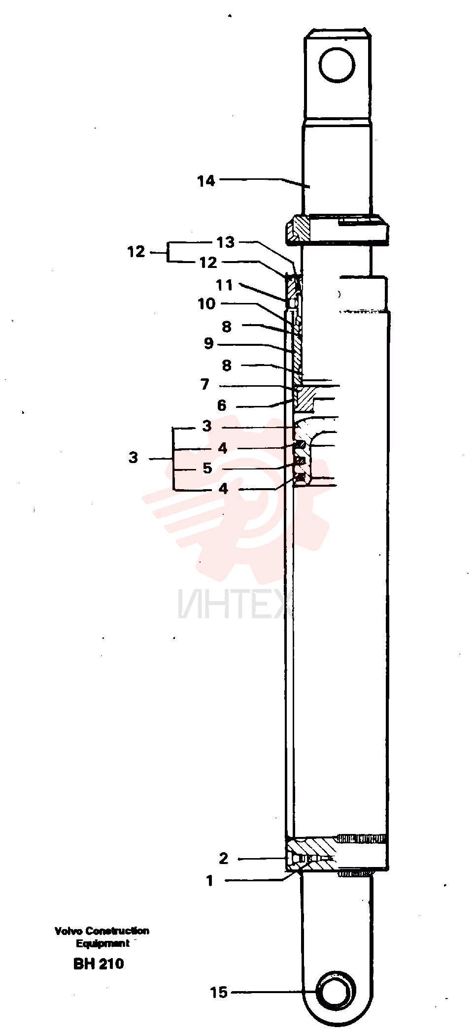 Ремкомплект VOE 11997690 (1)