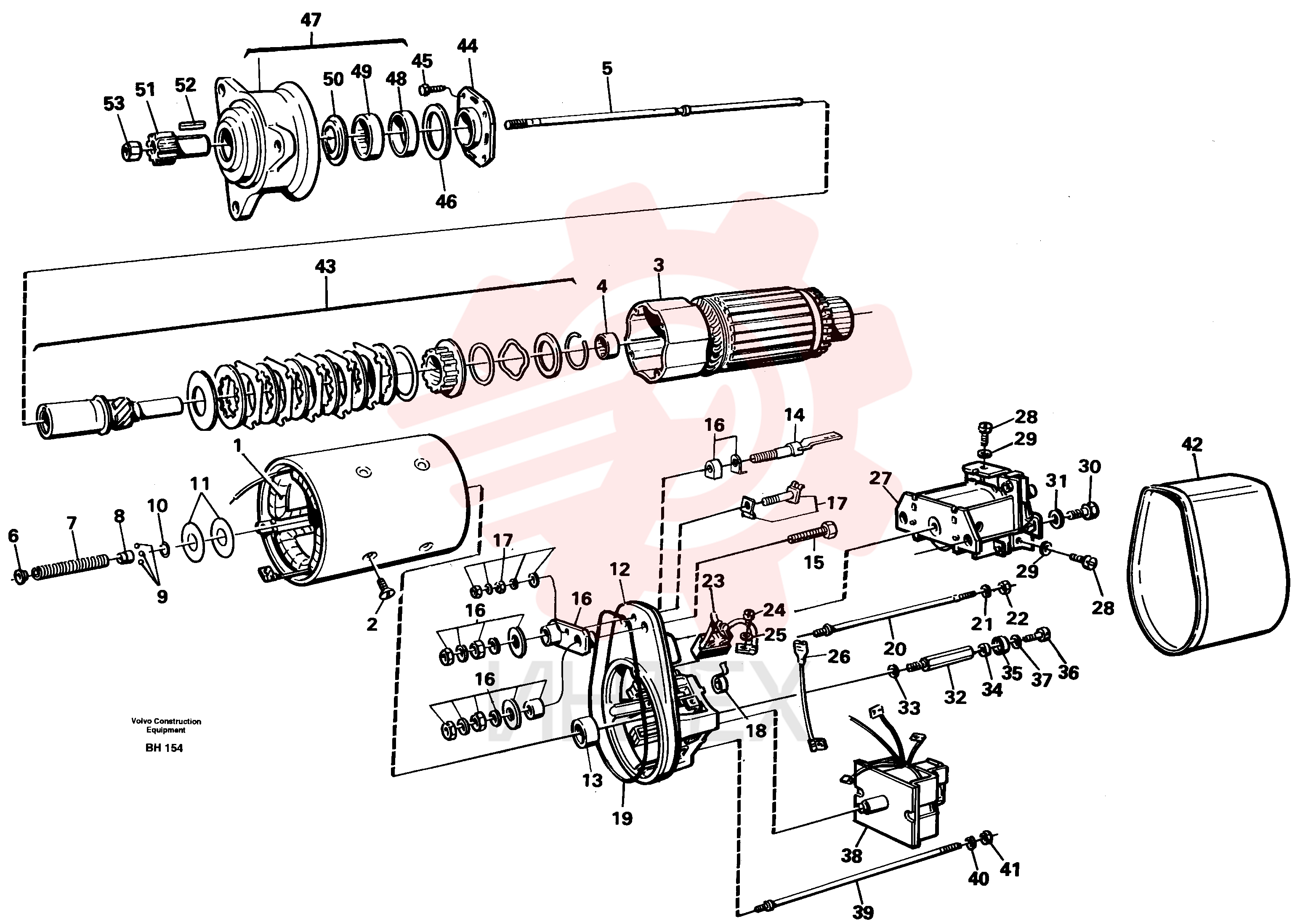 Starter Motor VOE 4772059