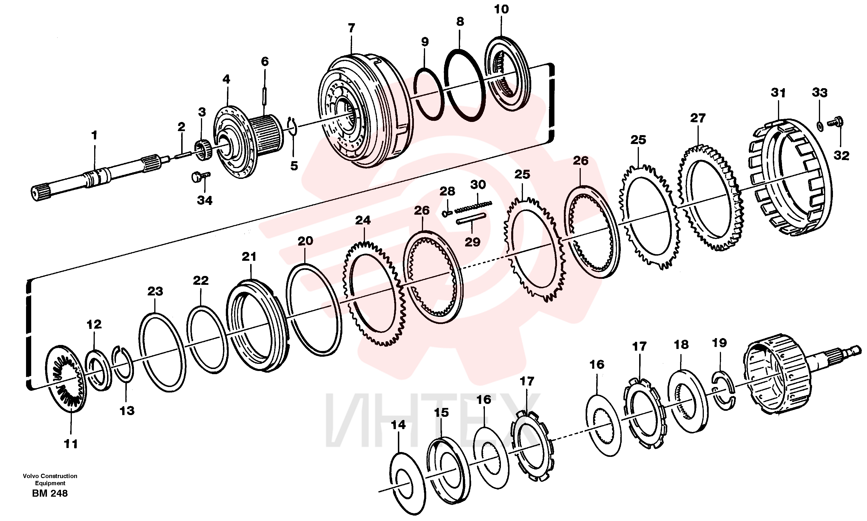 Steel disc VOE 1663327