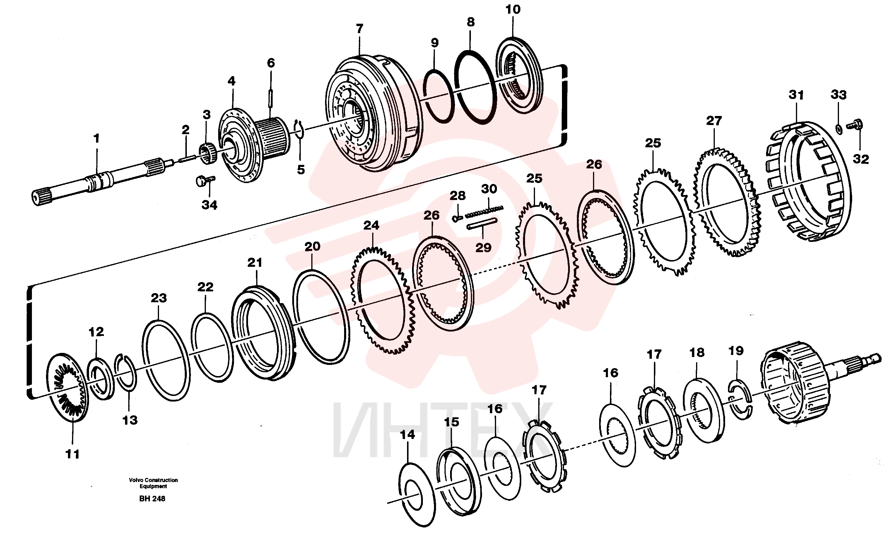 Steel disc VOE 1663310