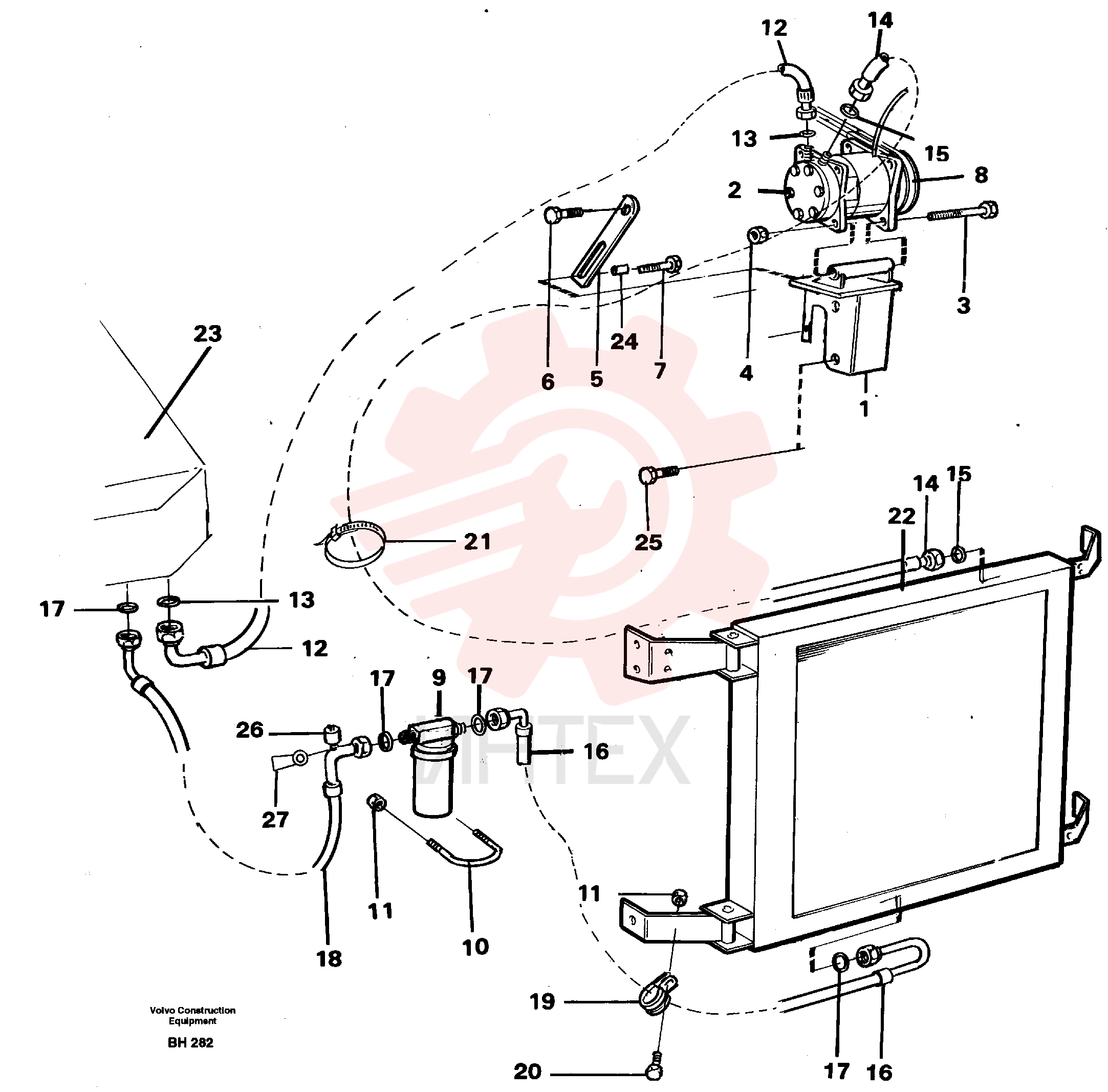 Tensioner VOE 11052091