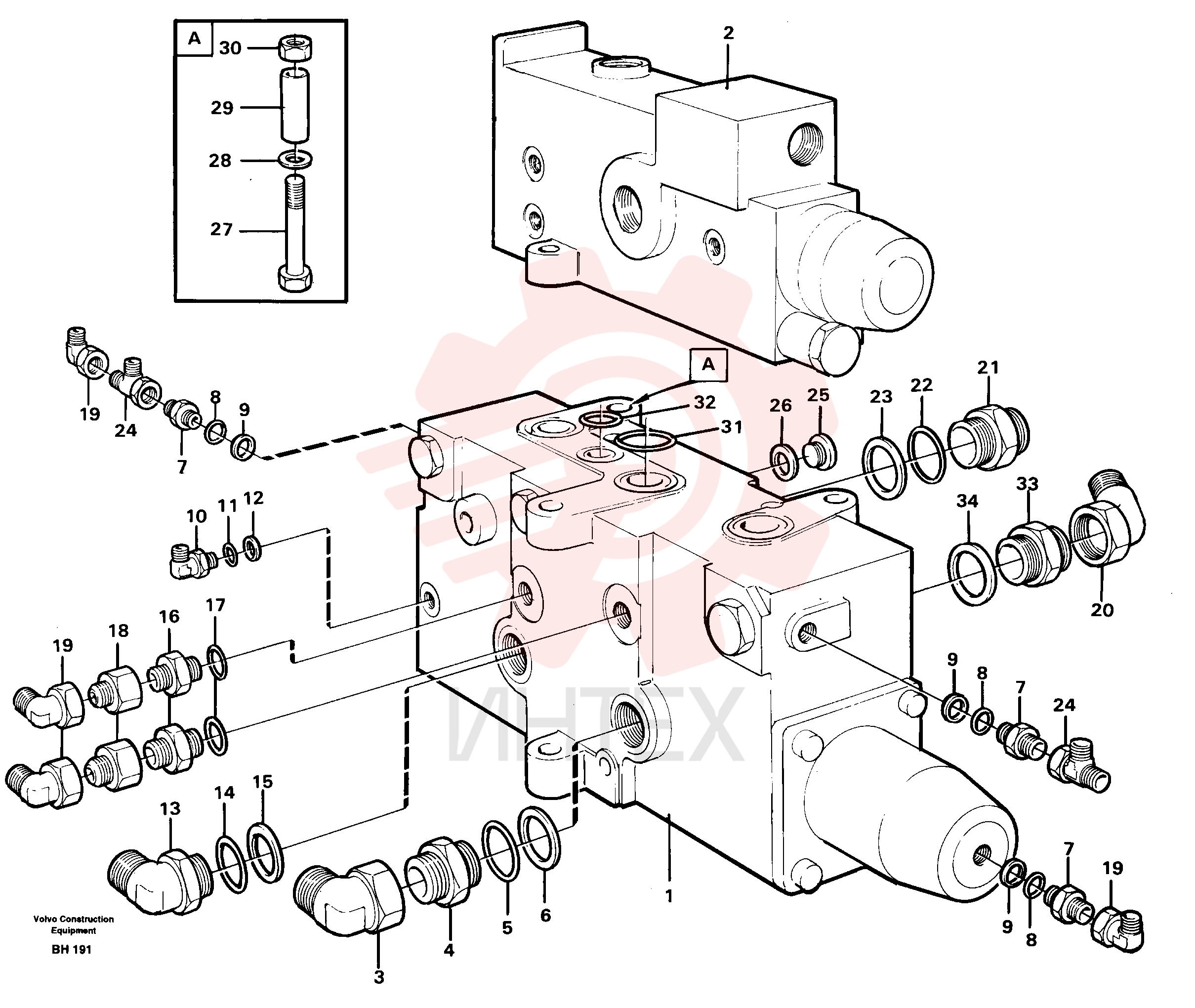Valve Body VOE 11062322 (1)