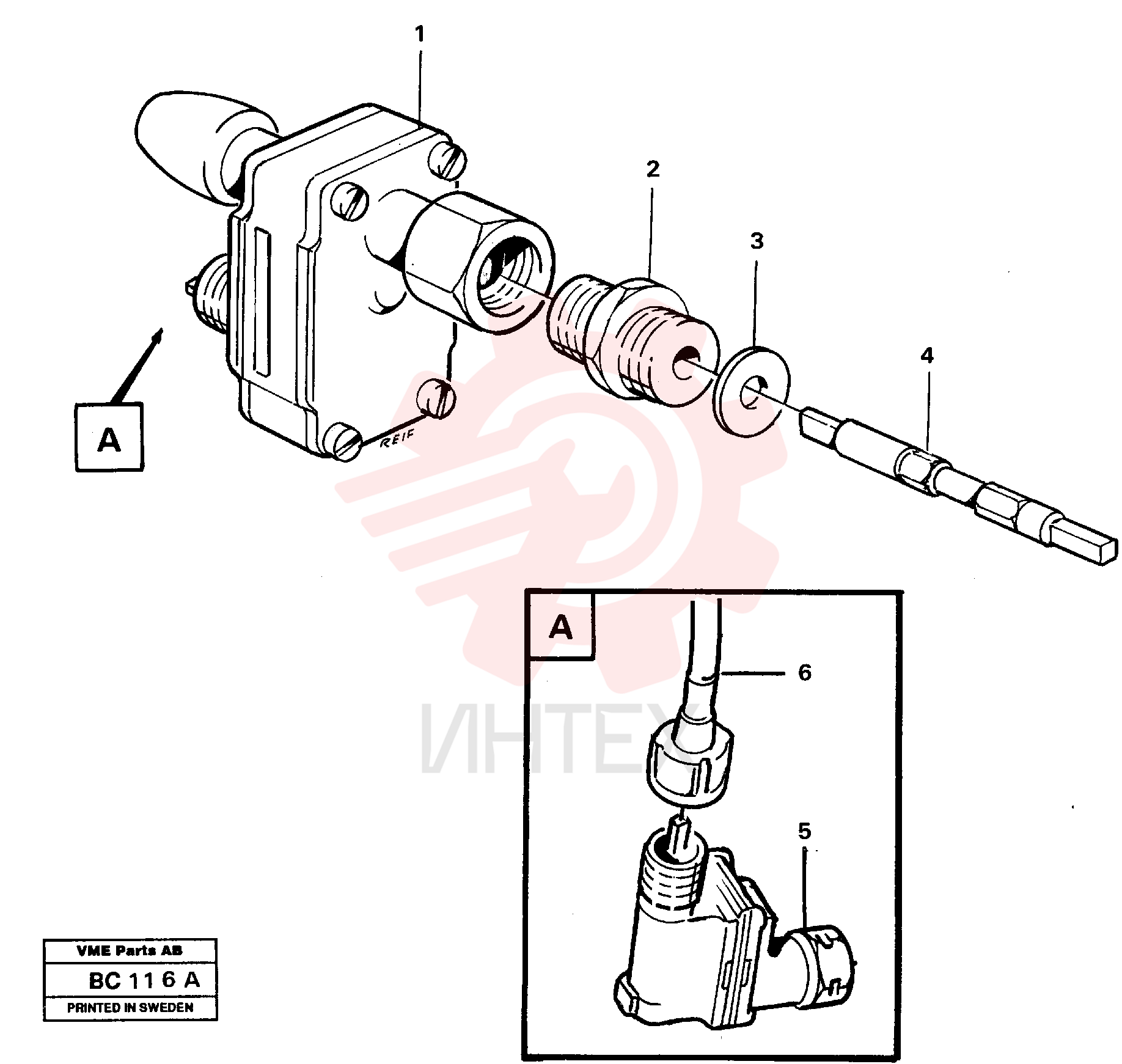 Adapter gear