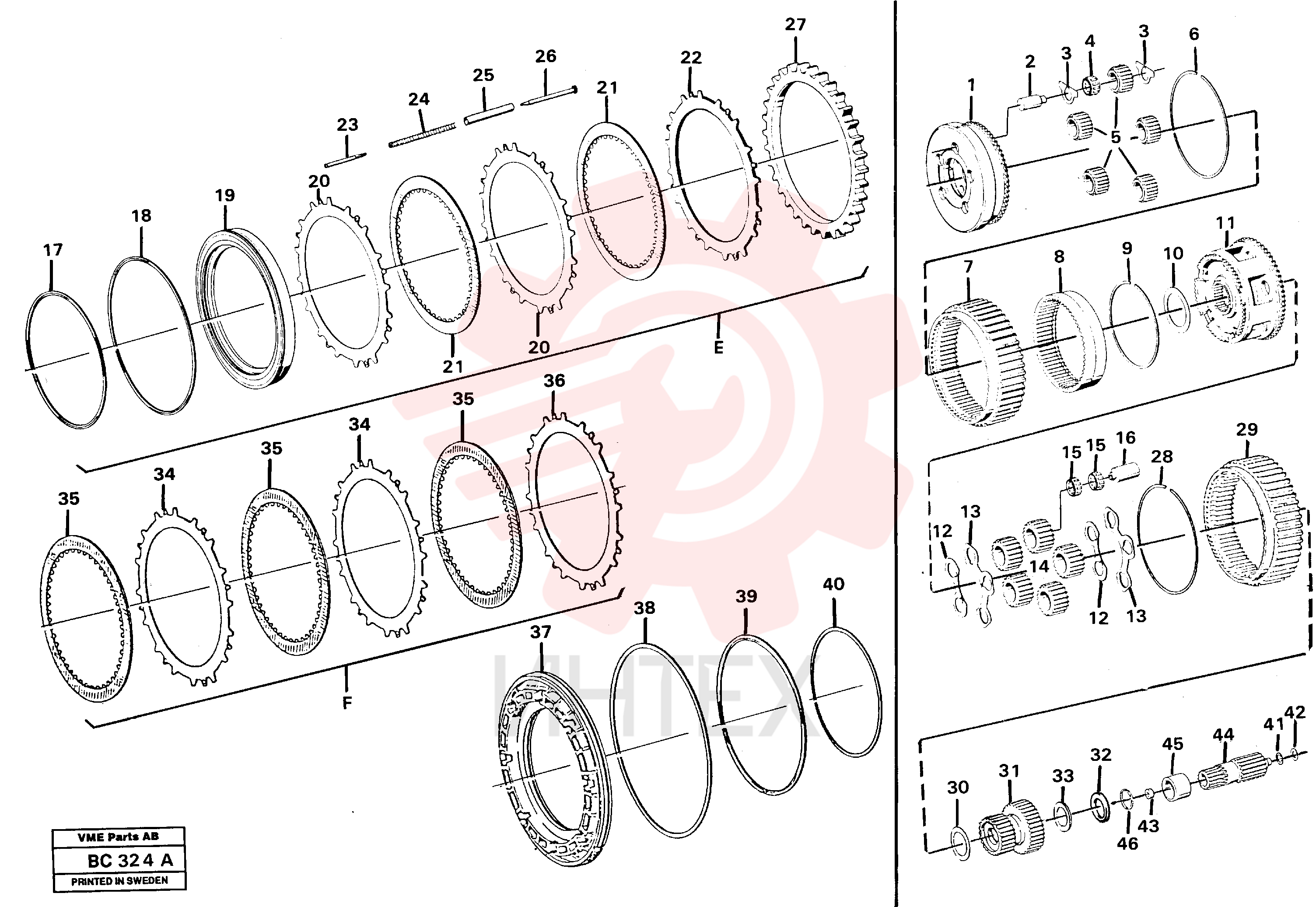 Adjusting washer