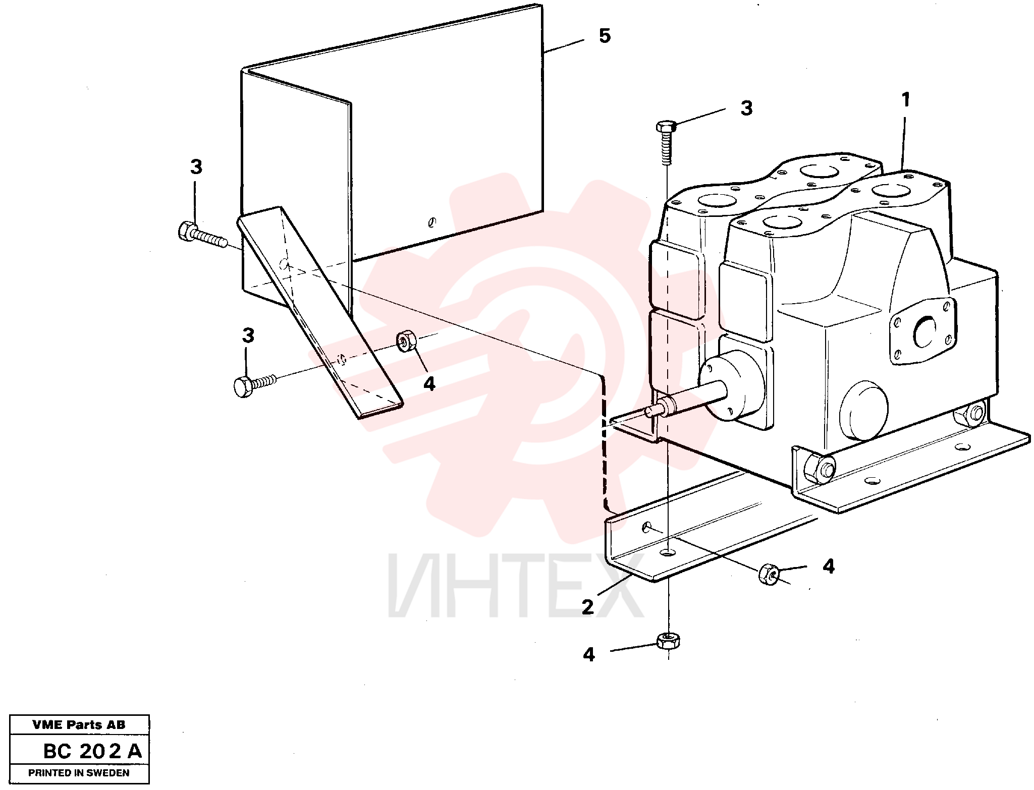 Attaching bracket