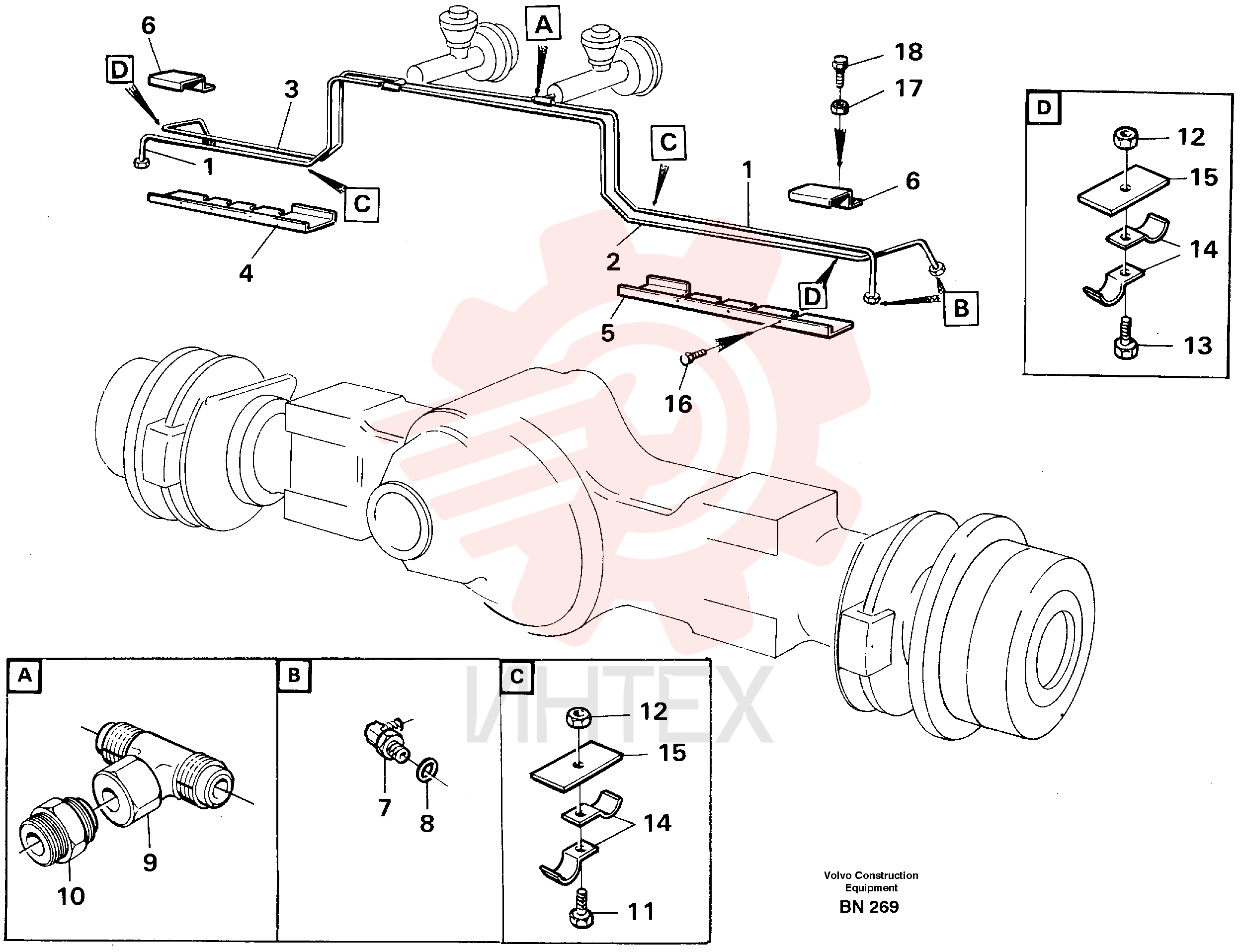 Brake pipe