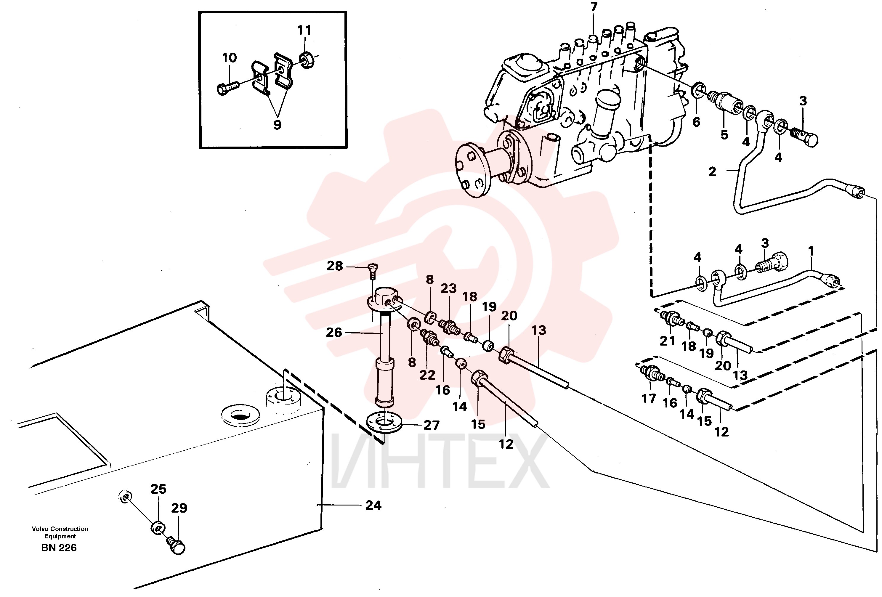 Cross recessed screw