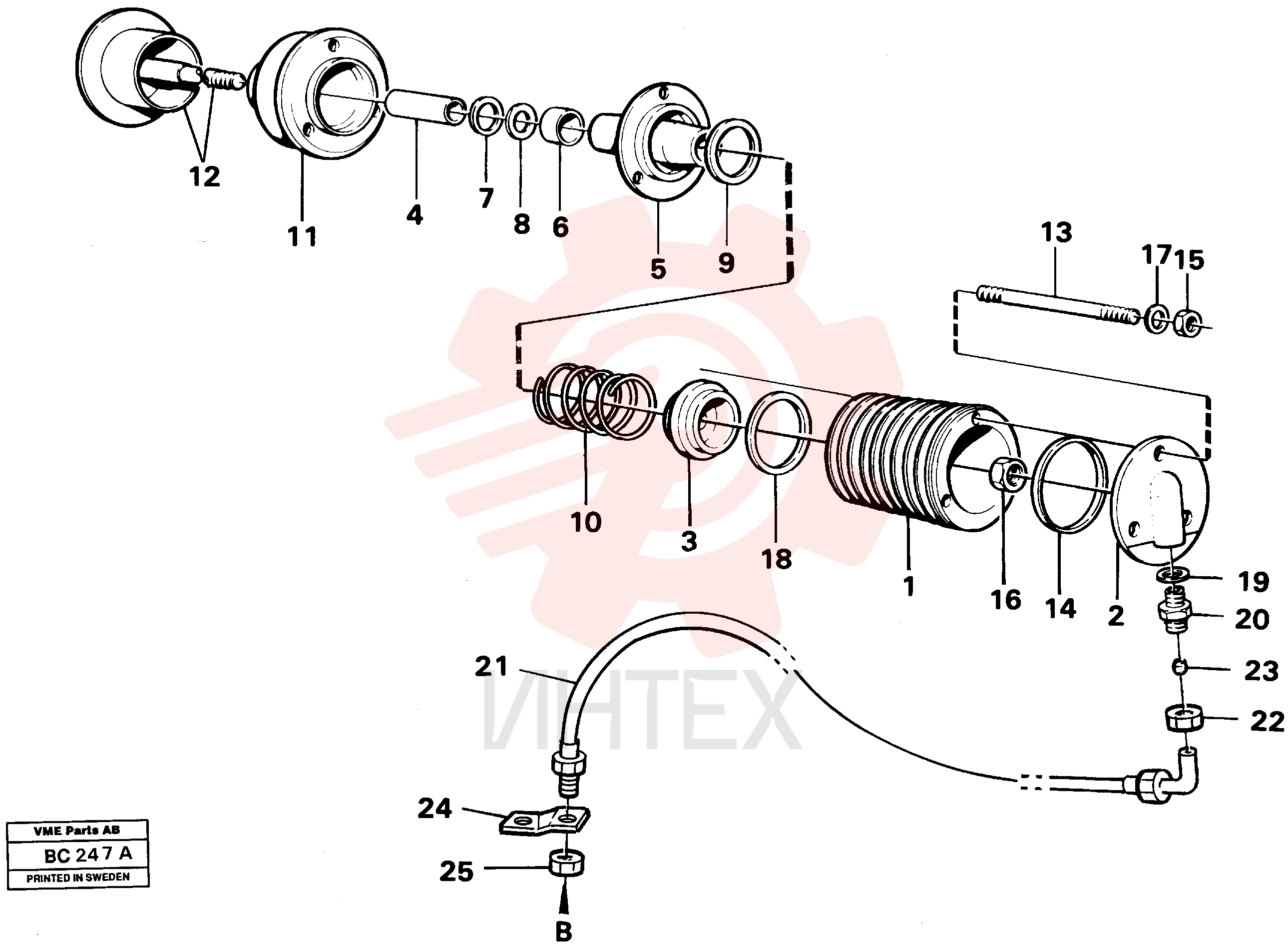 Exhaust pressure governor