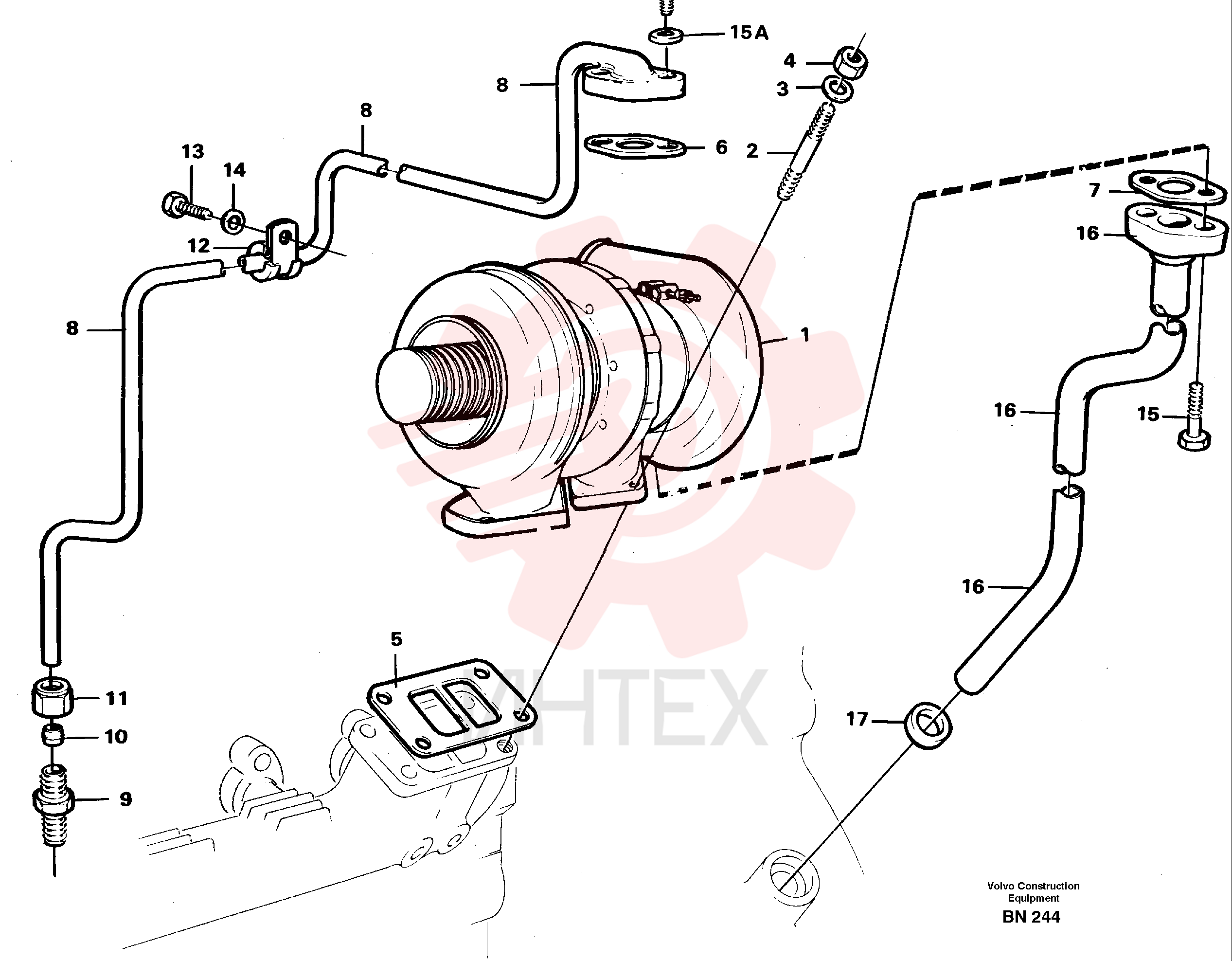 Flange screw