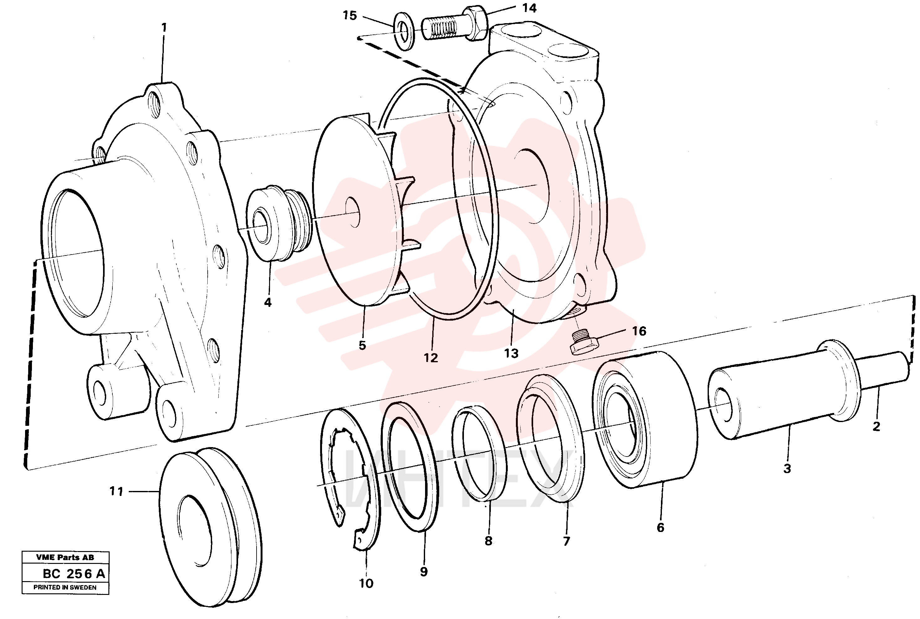Pump housing