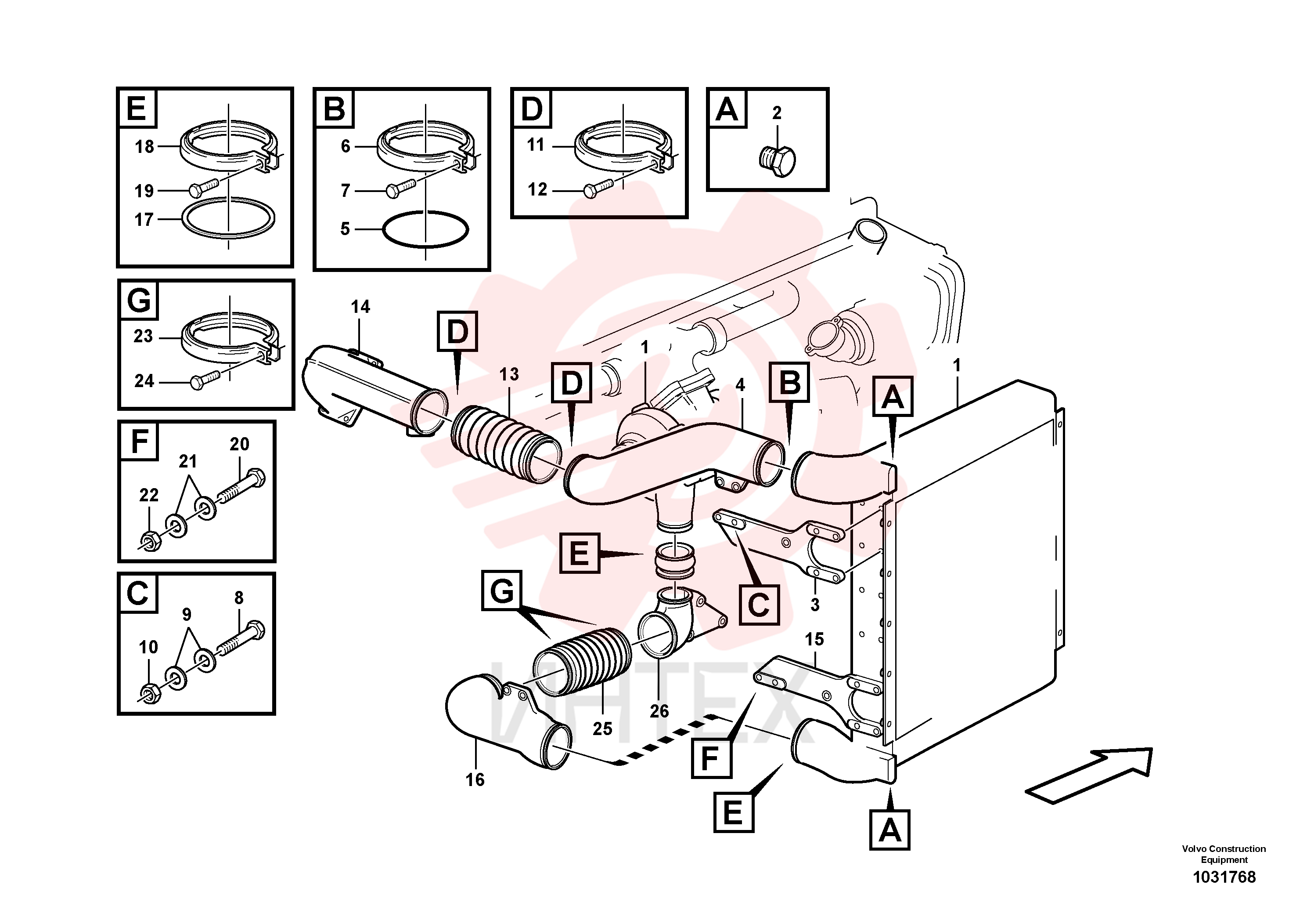 Charge air cooler
