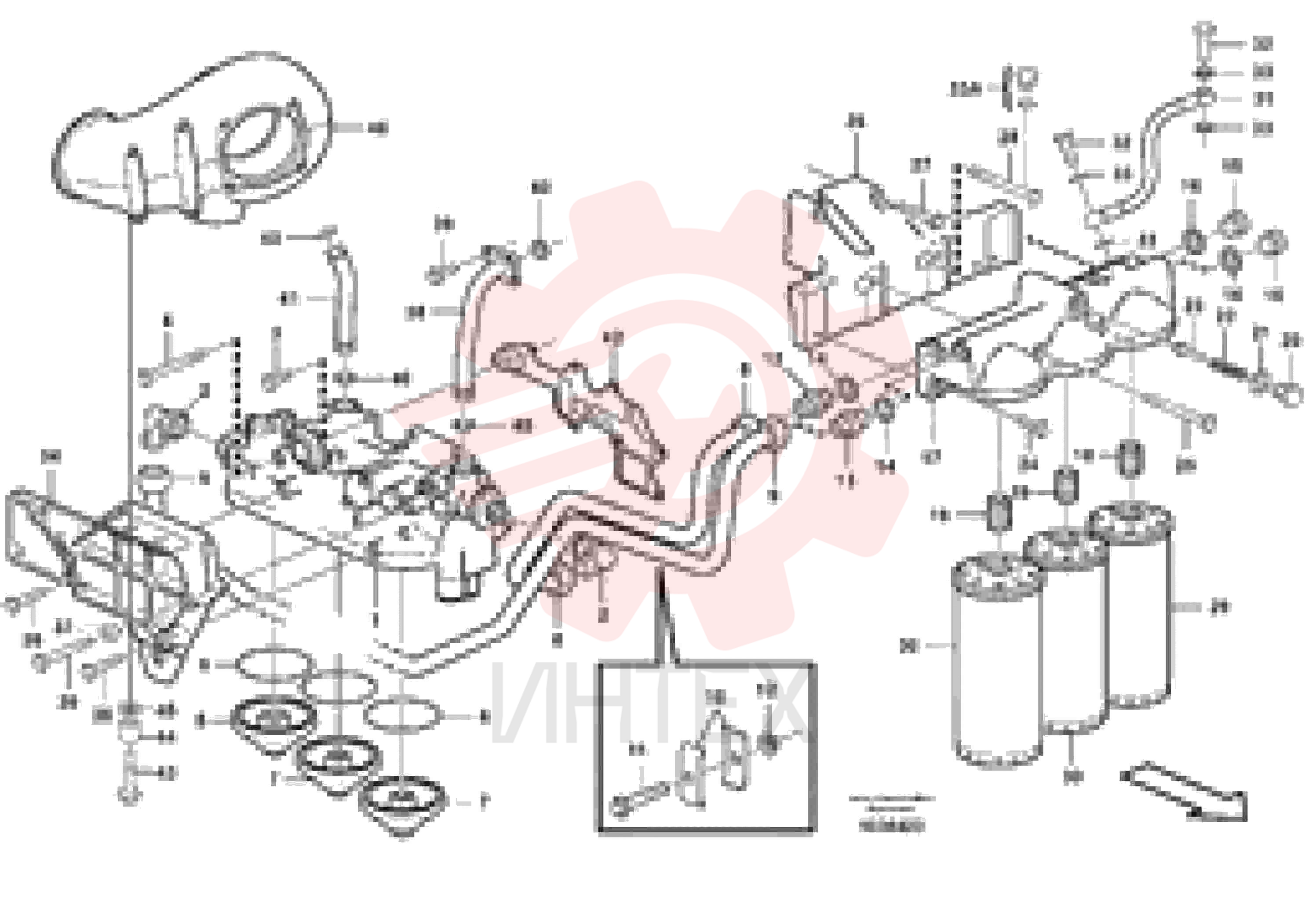 Oil filter housing