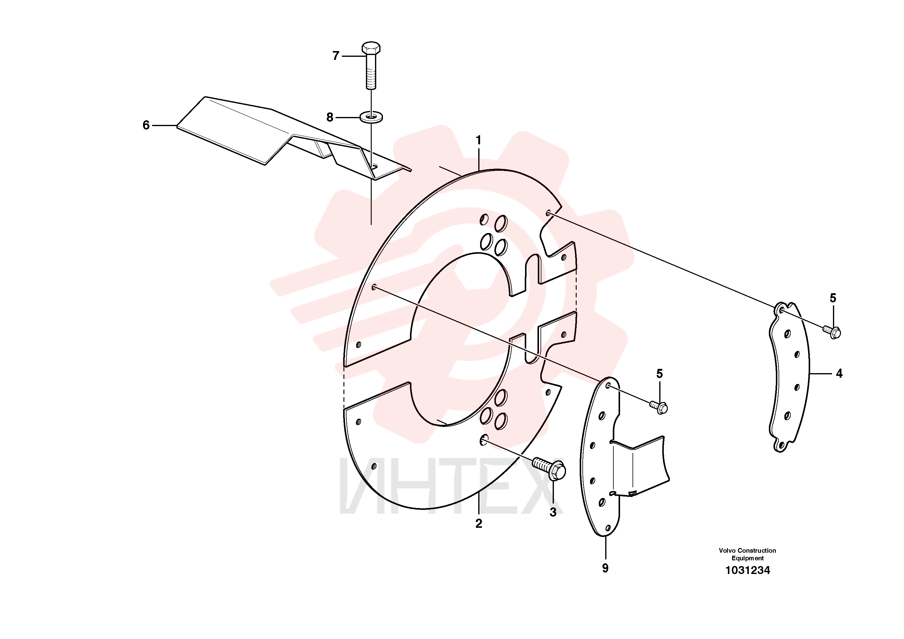 Protecting plate VOE11192928 (3)