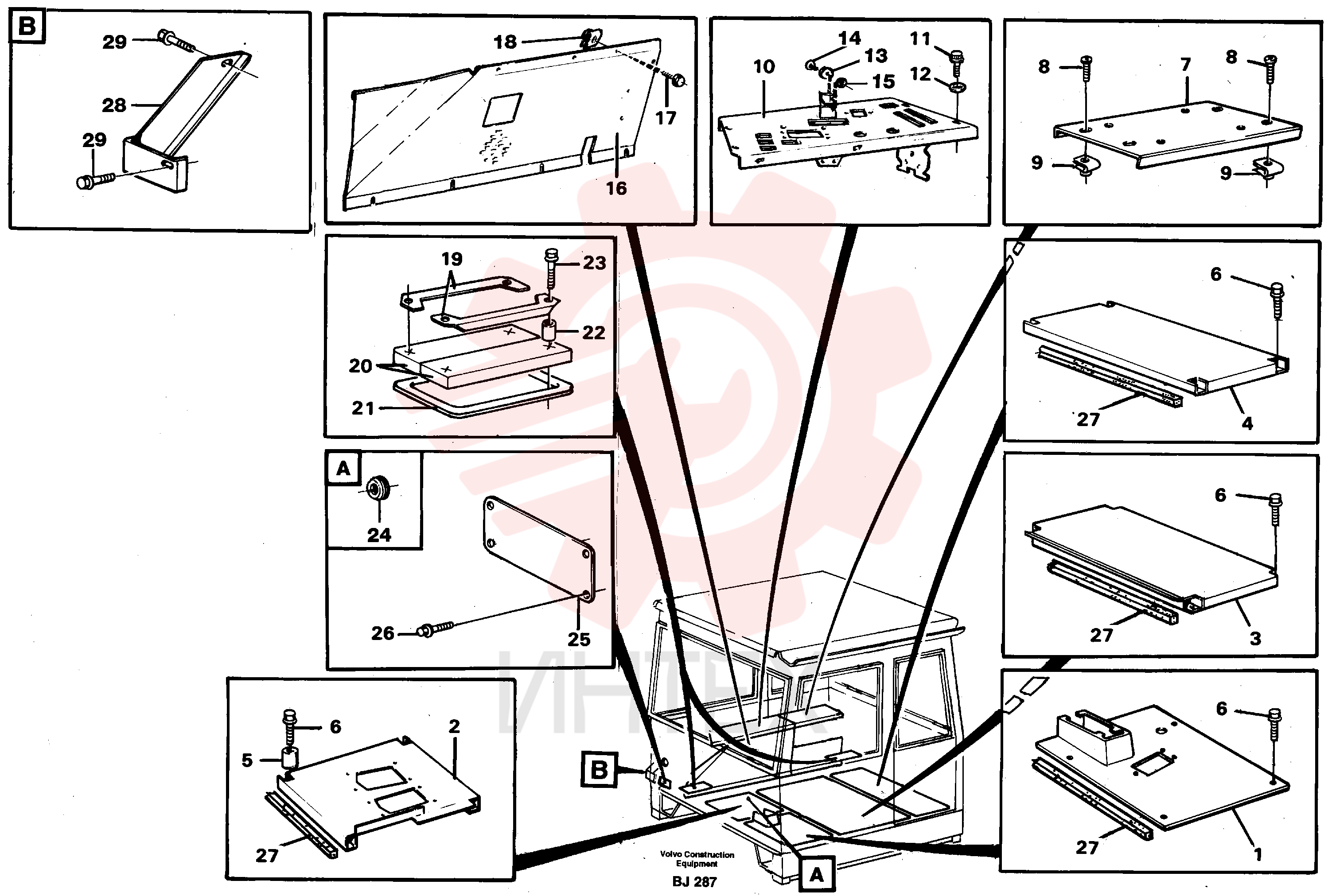 Flange screw