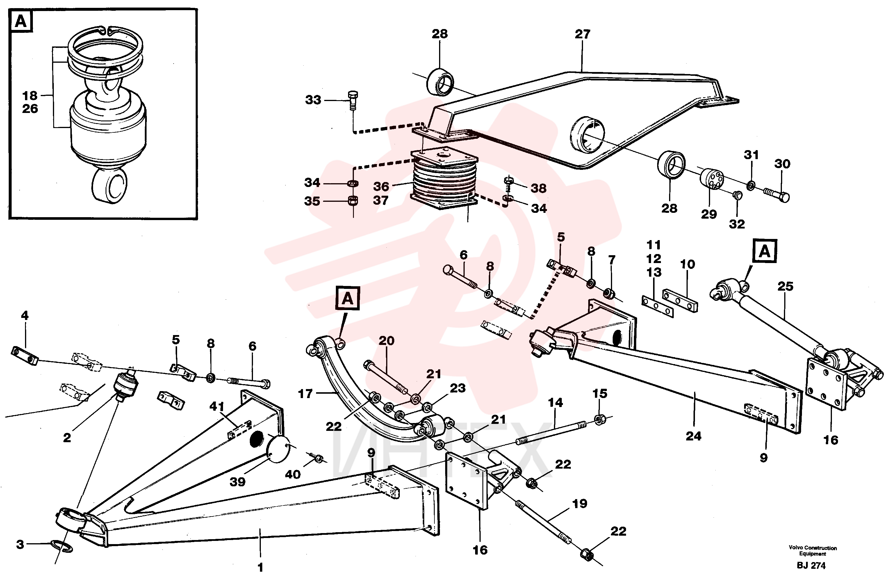 Кольцо стопорное VOE 951089 (4)