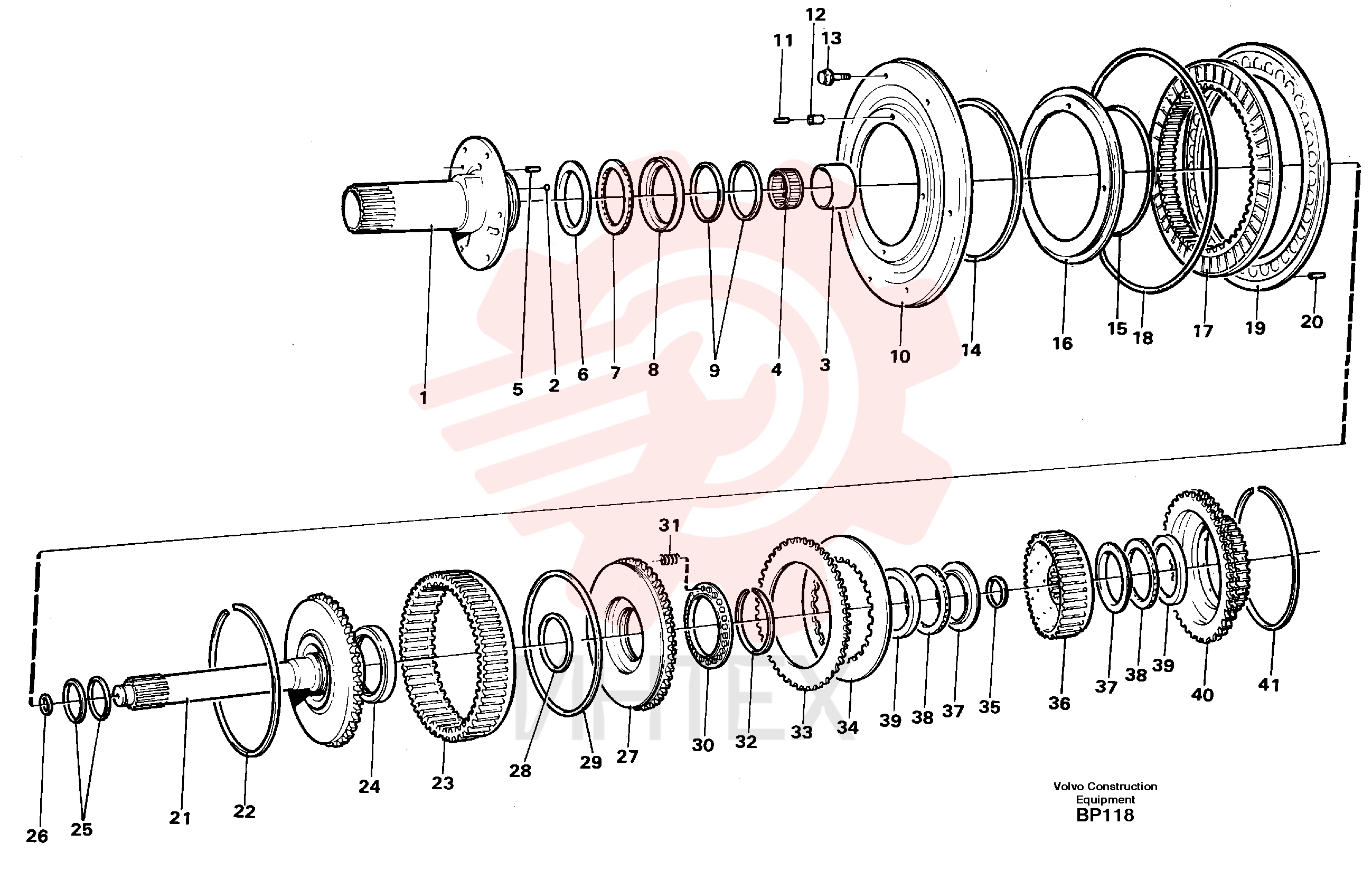 Mating Plate VOE 11145598 (1)
