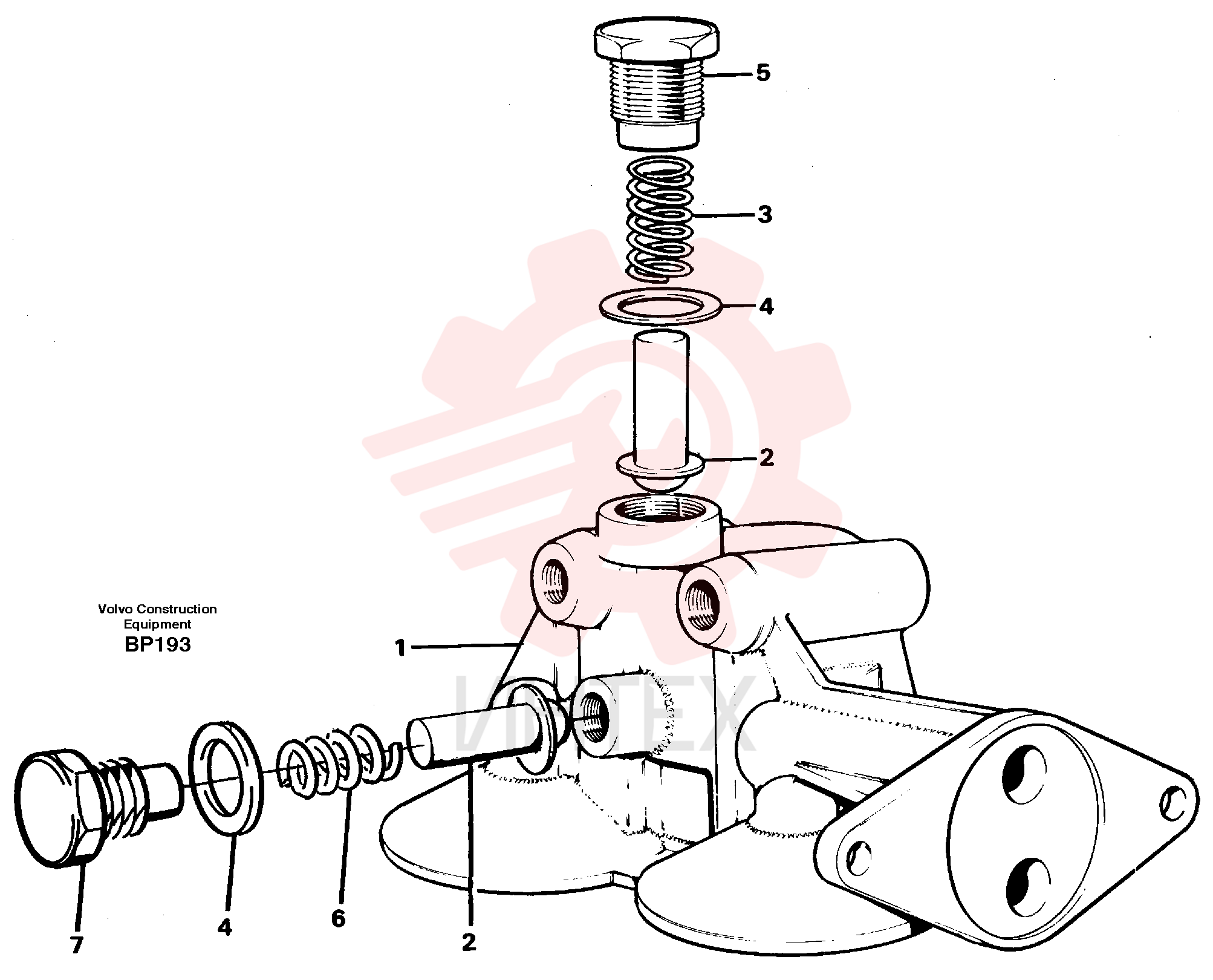 Oil filter housing VOE 11031238 (1)