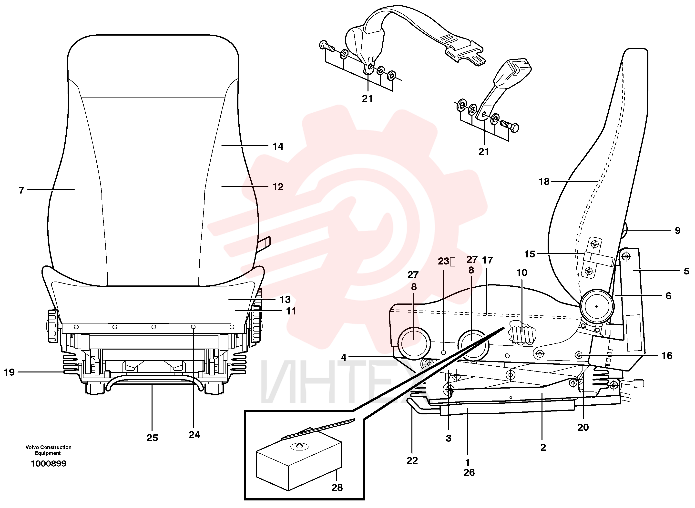 Operator's Seat VOE 11058260 (1)