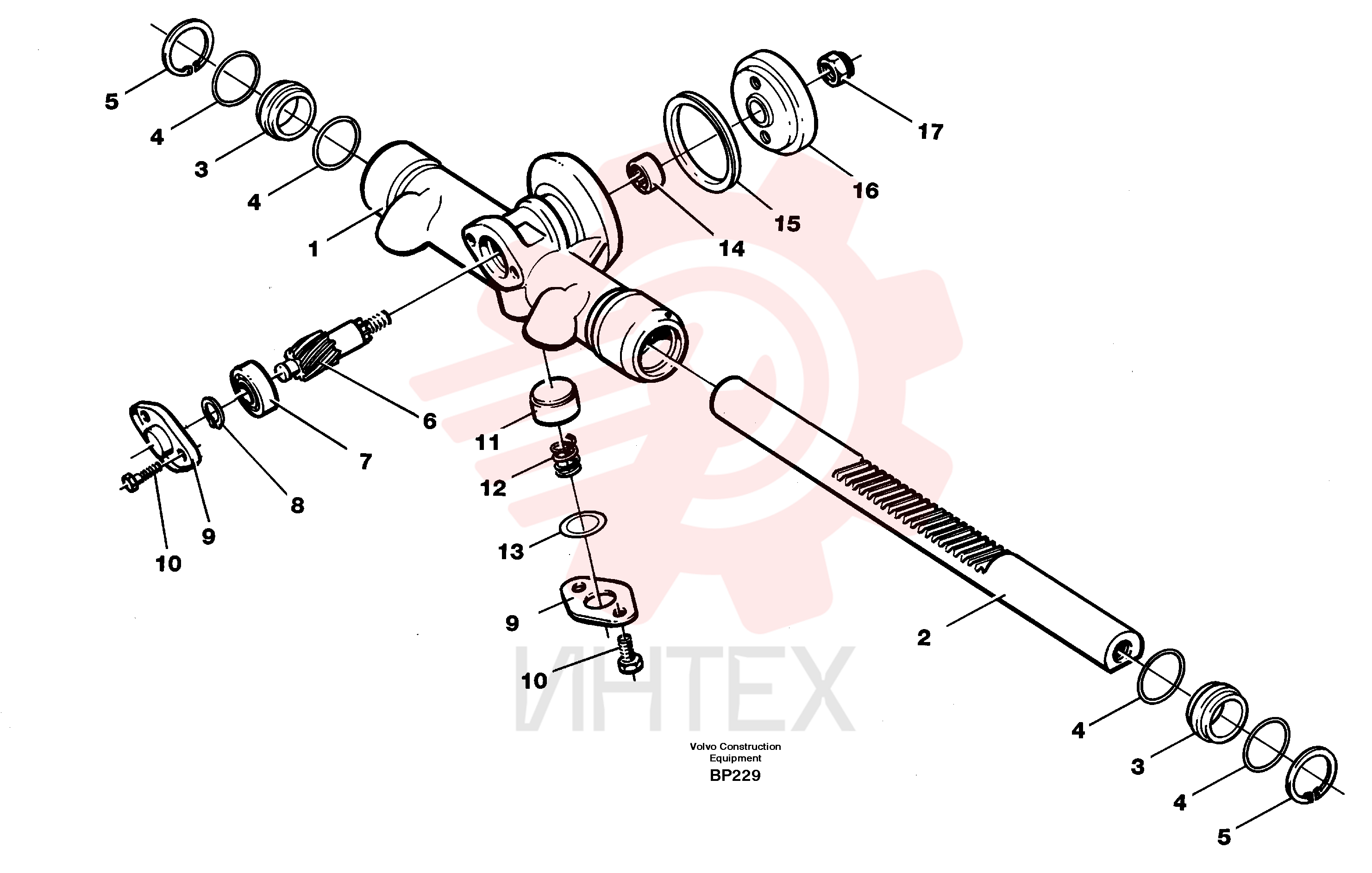 Rack Gear VOE 11062453 (1)