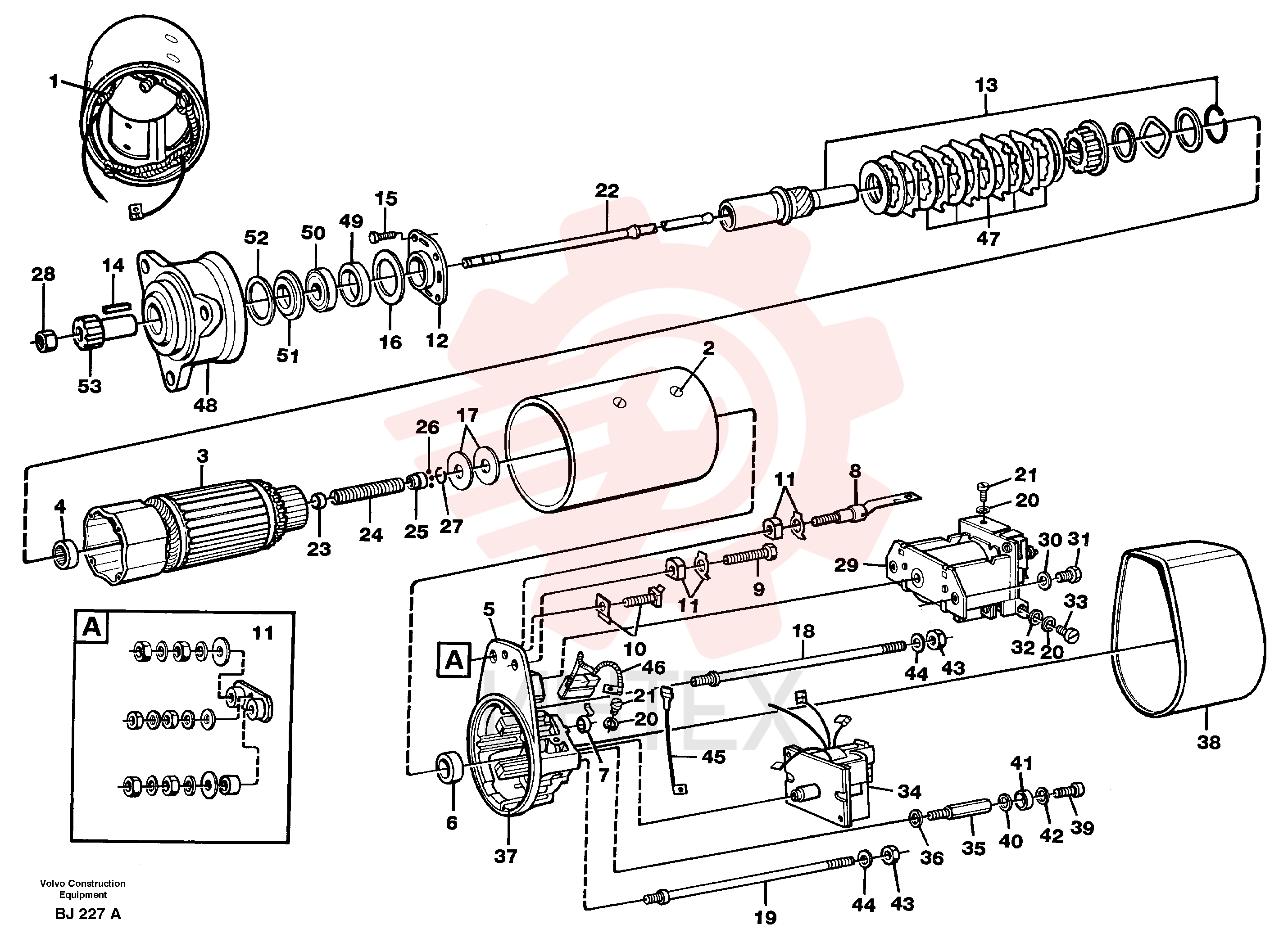 Starter Motor VOE 4778060 (2)
