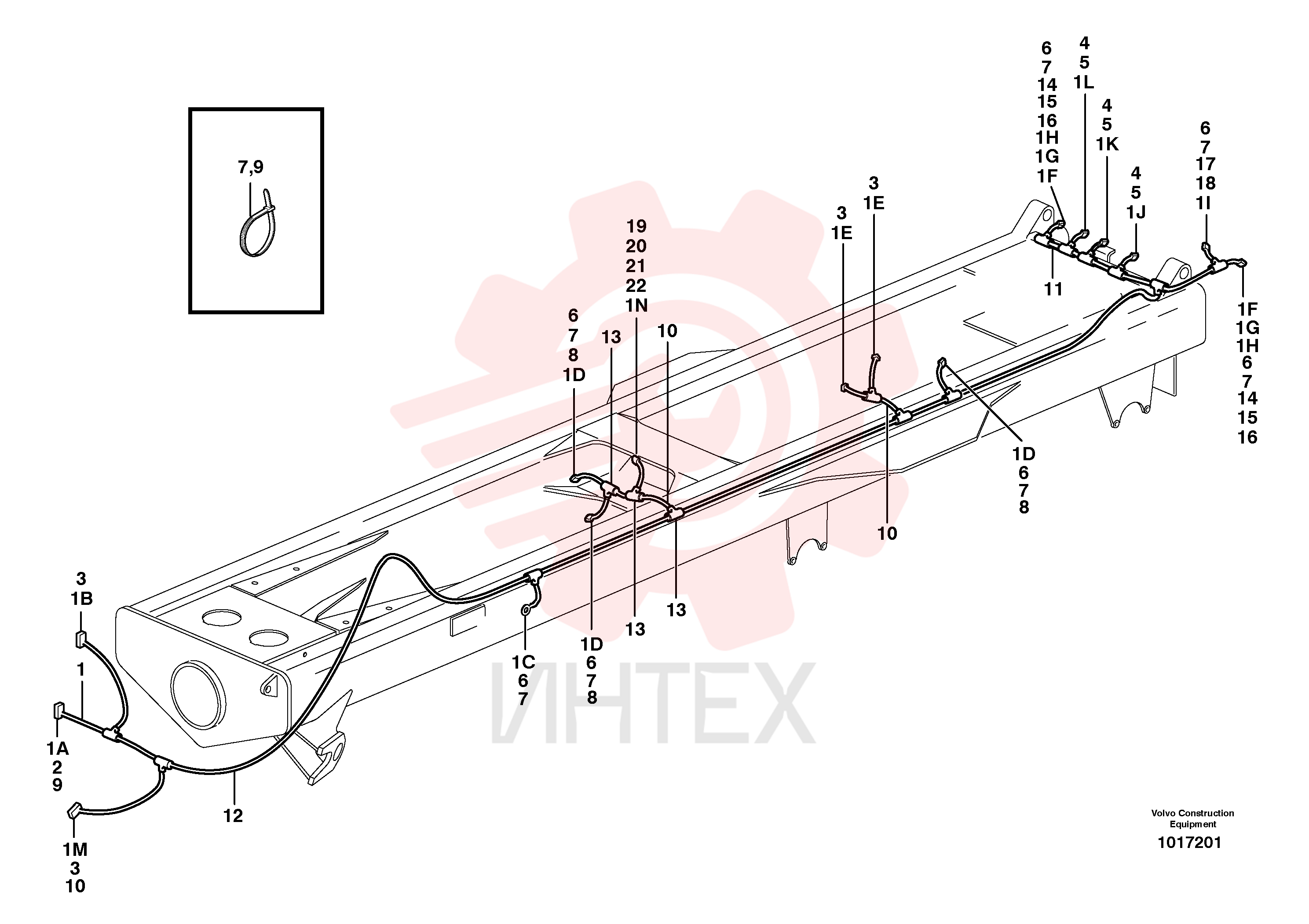 Cable harness