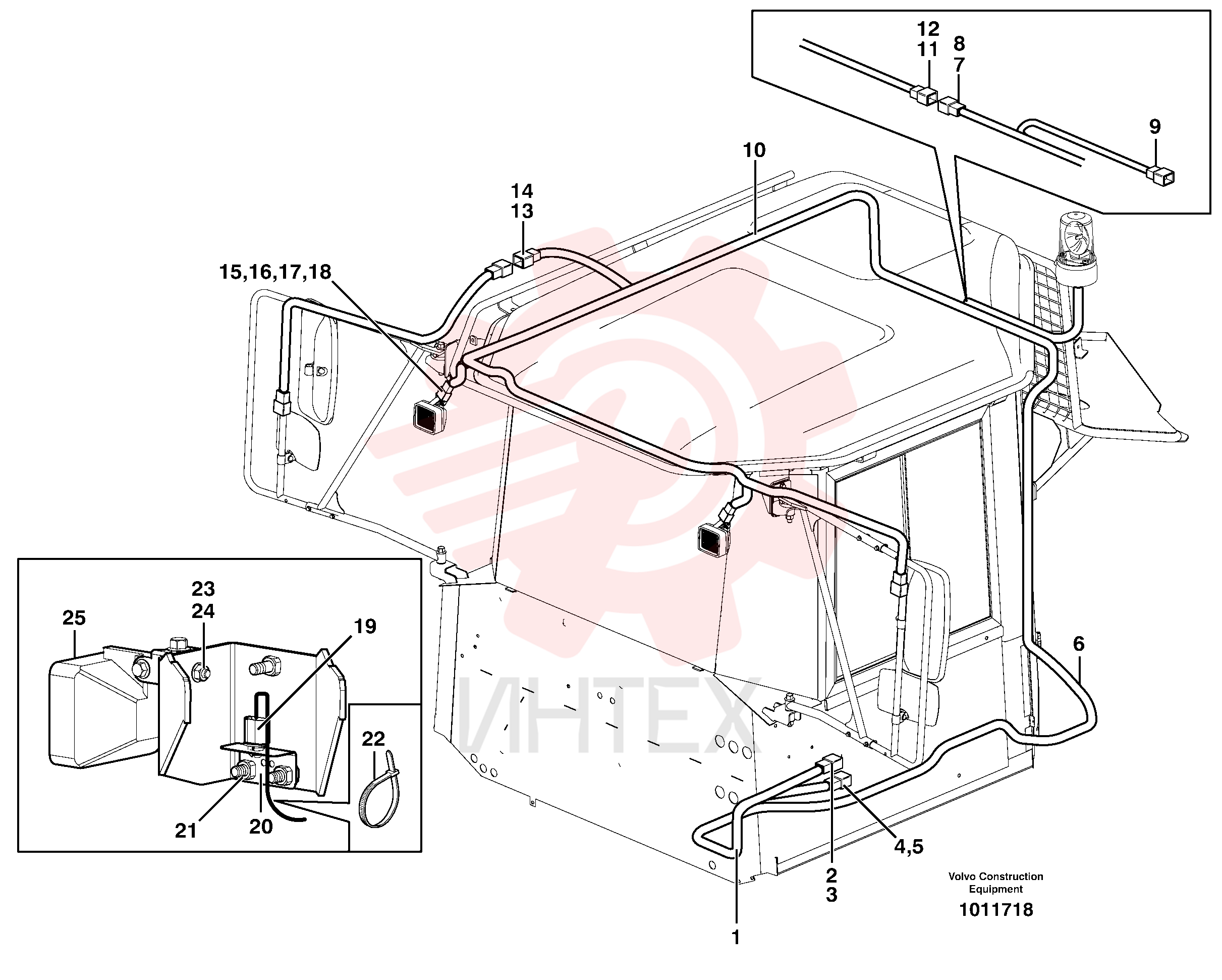 Cable harness