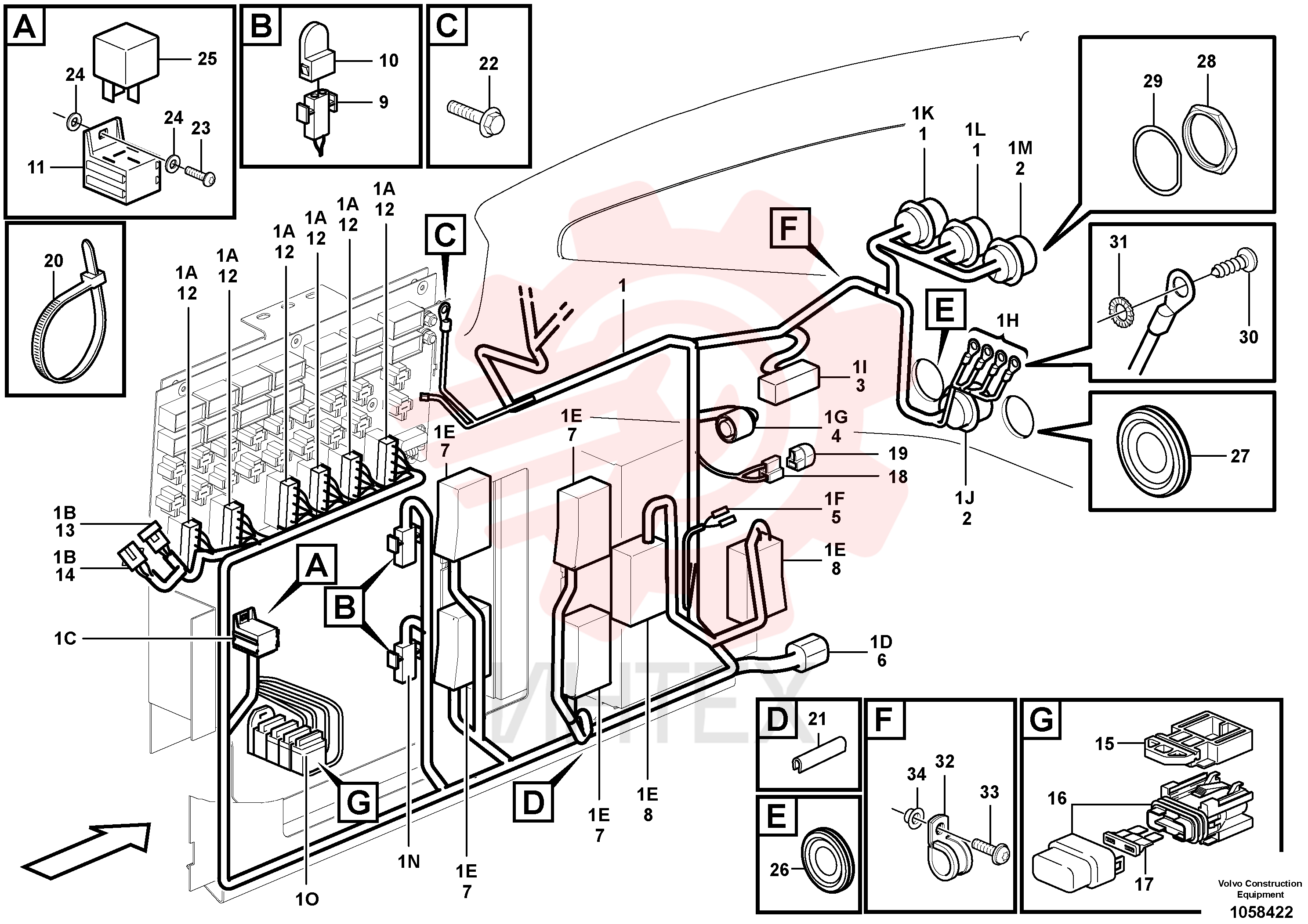 Cable harness