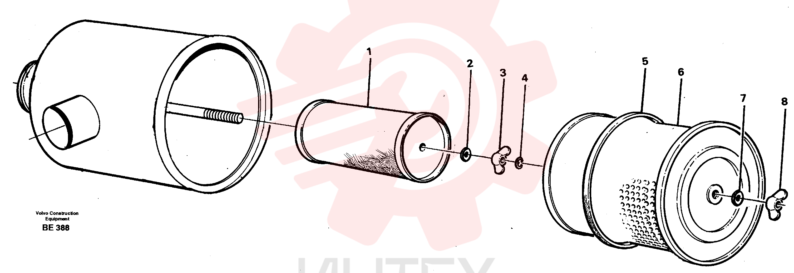 Air Cleaner VOE 11033941