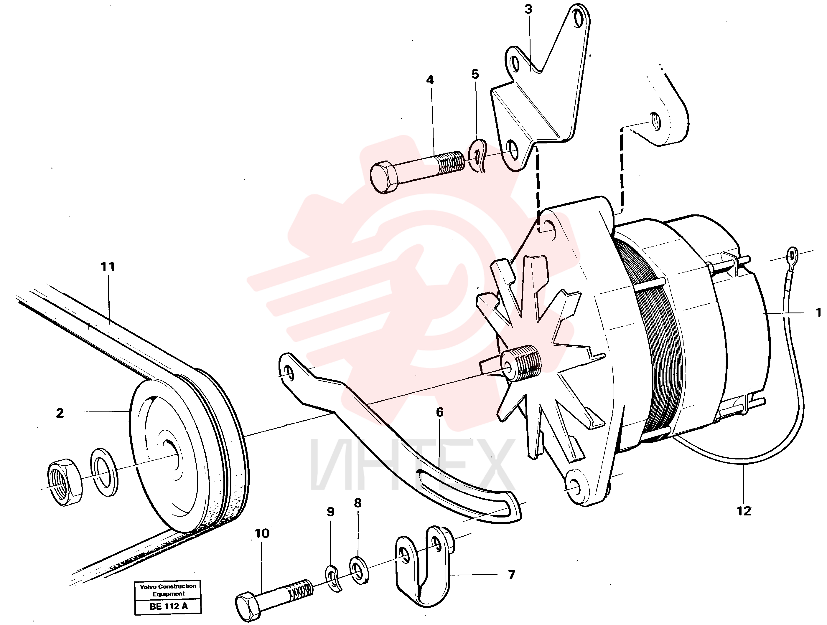 Alternator VOE 863955 (1)