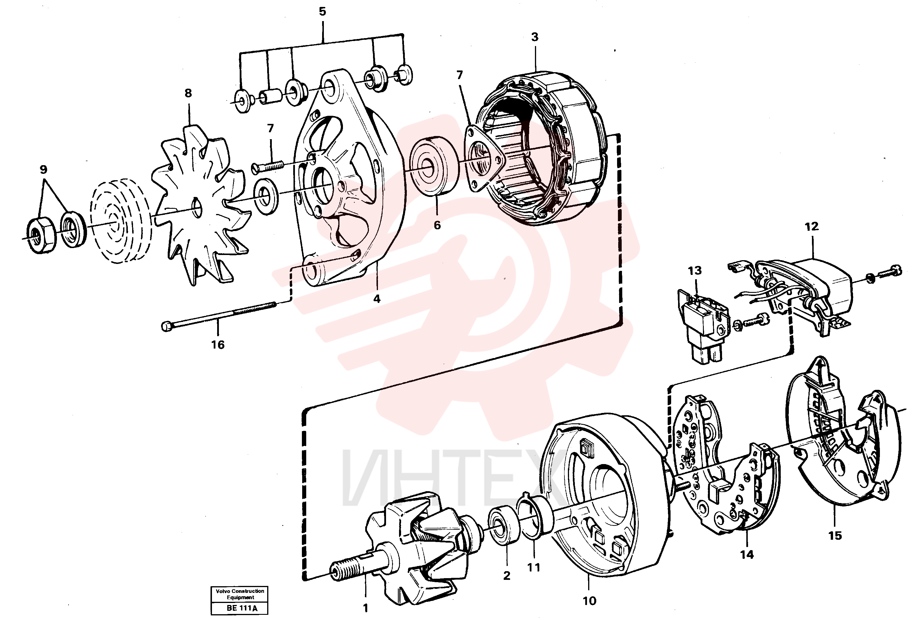 Alternator VOE 872021