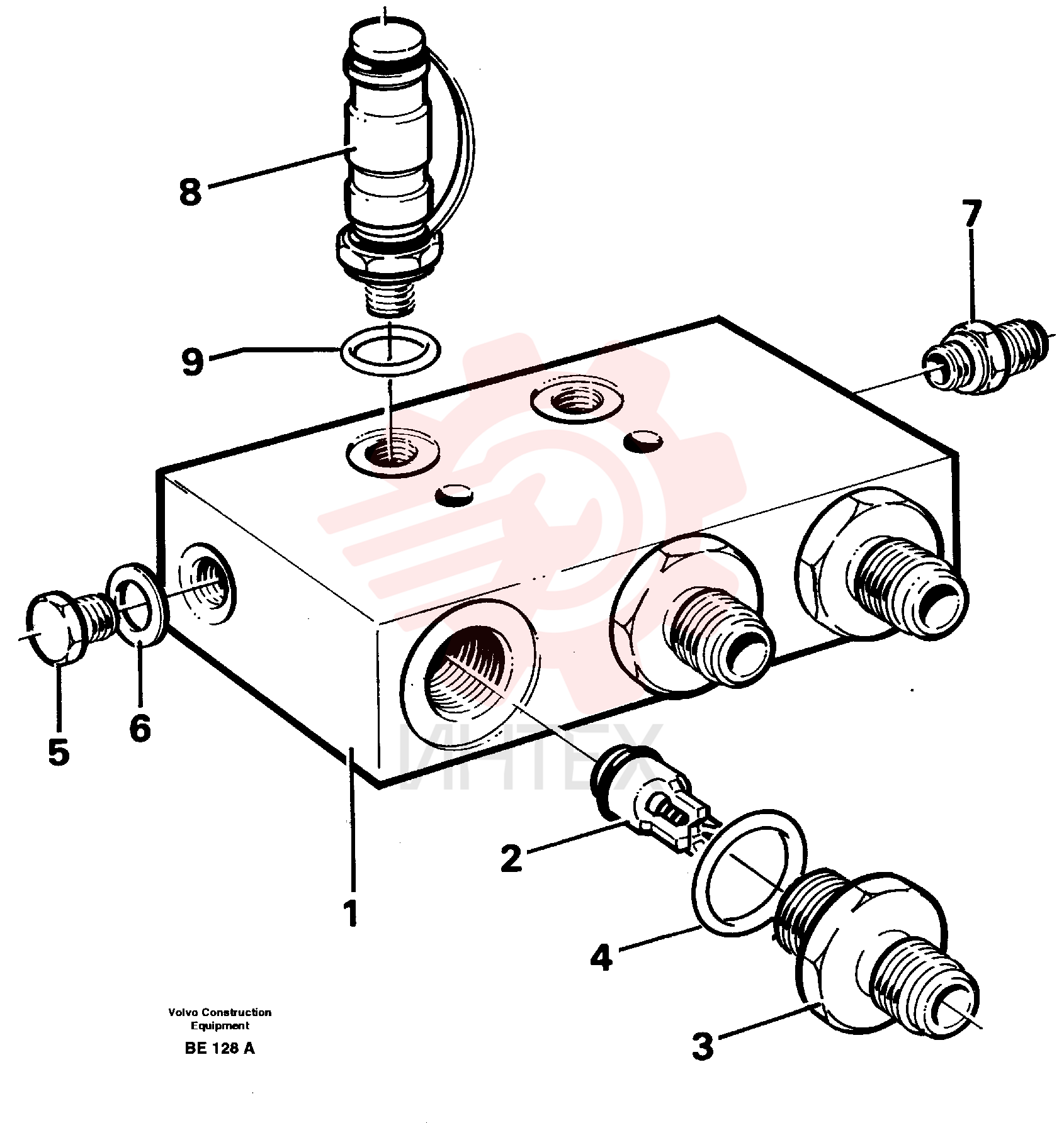 Back-up ring VOE 931216