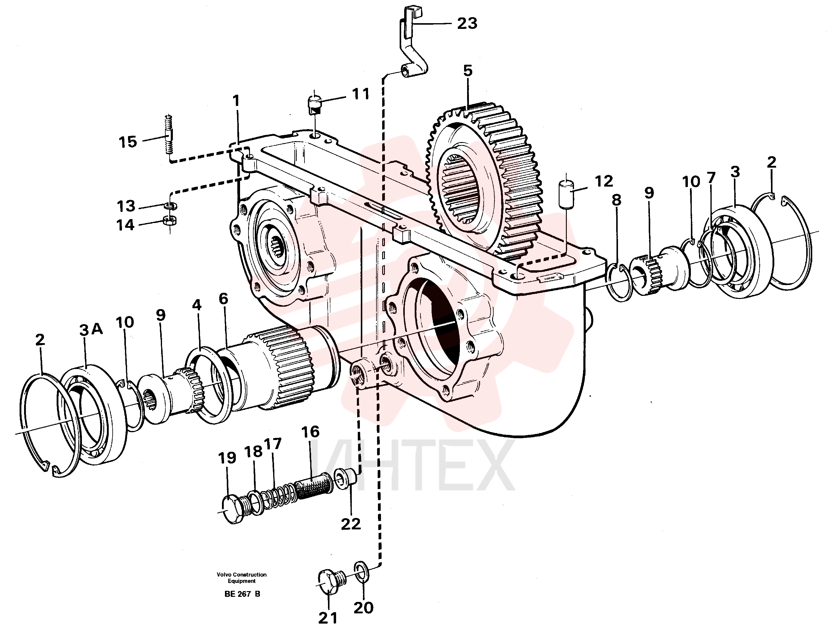 Ball bearing VOE 7019283