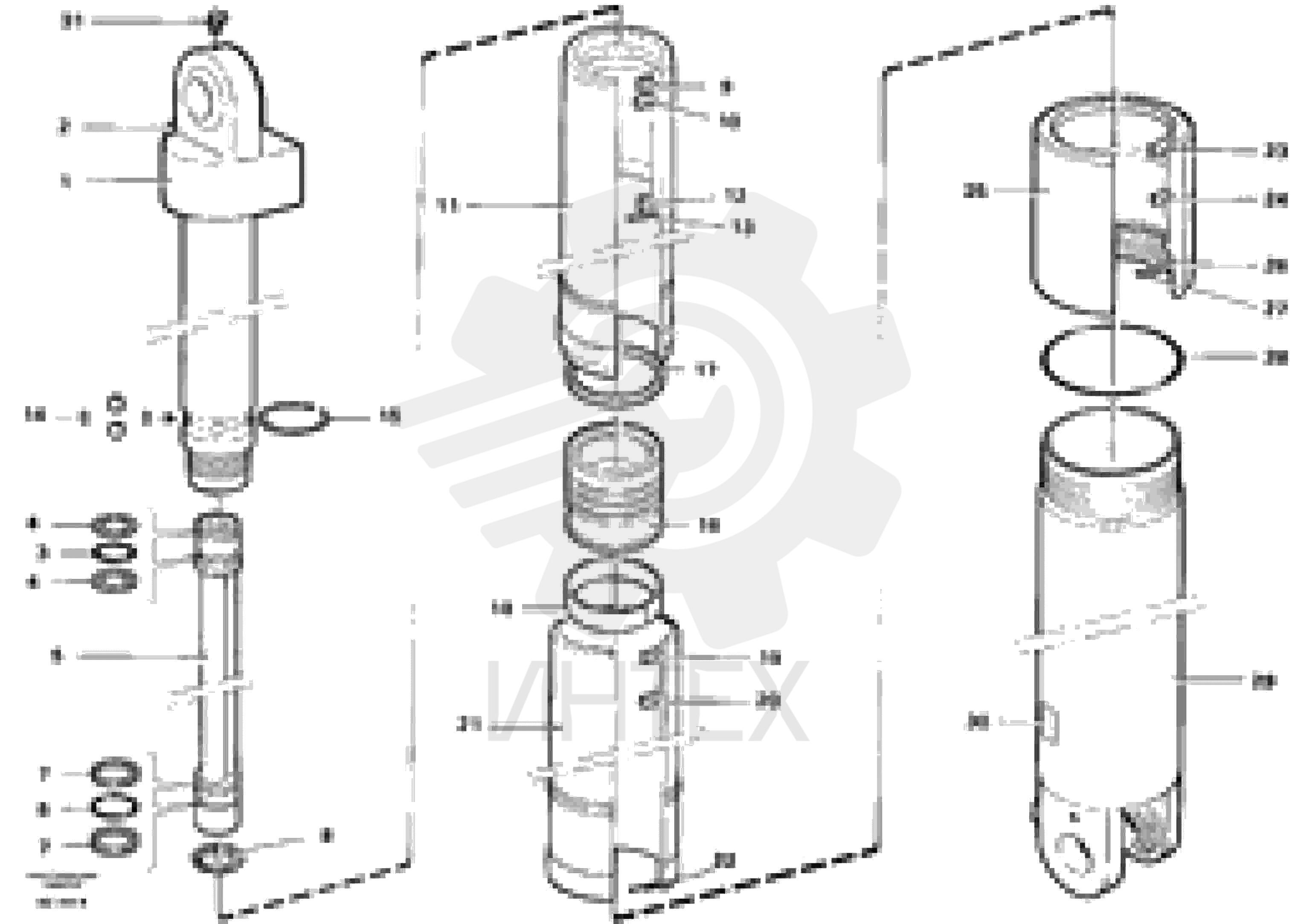 Bearing bushing VOE 11996119 (1)