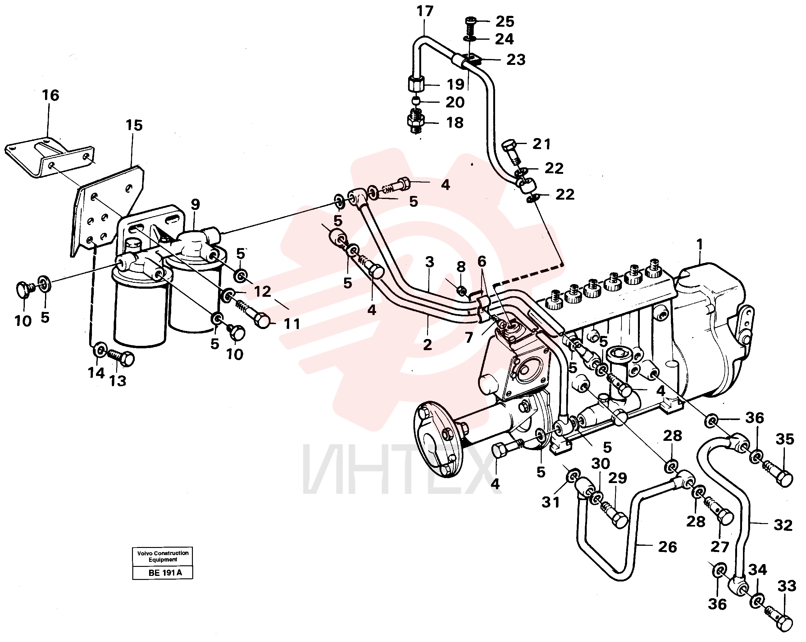 Hollow screw VOE 7025167