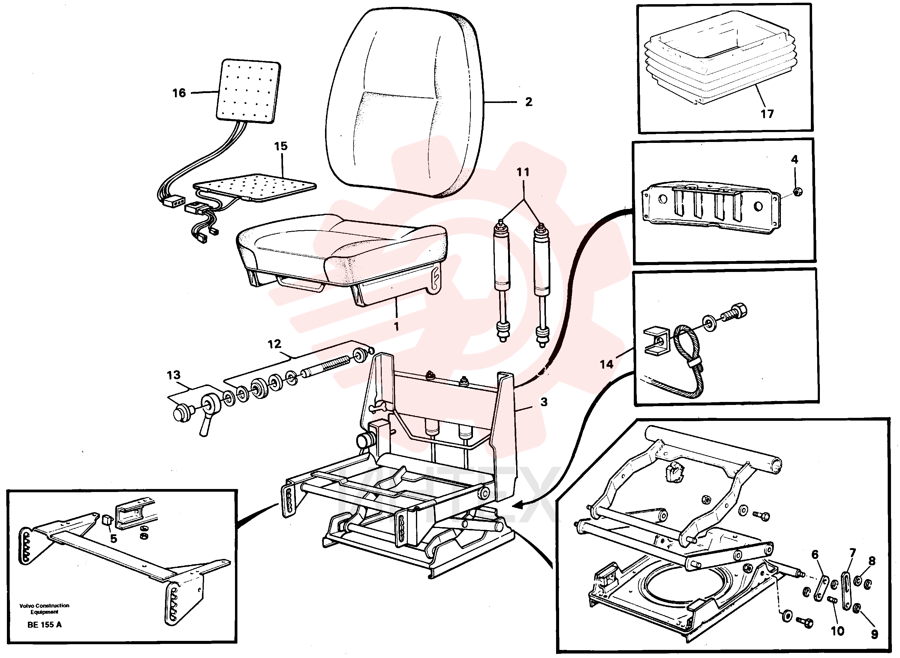 Operator's Seat VOE 11057719