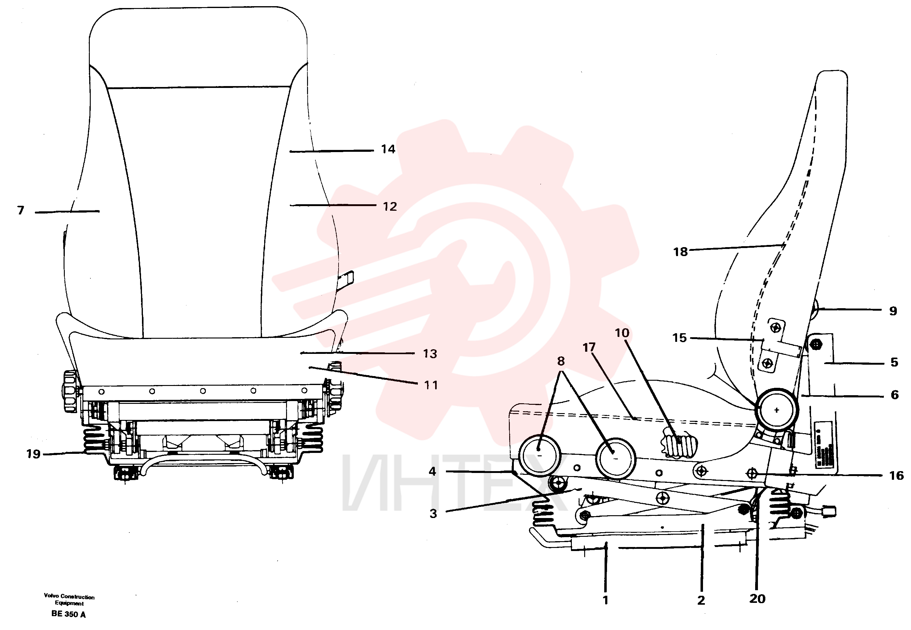Operator's Seat VOE 11998792