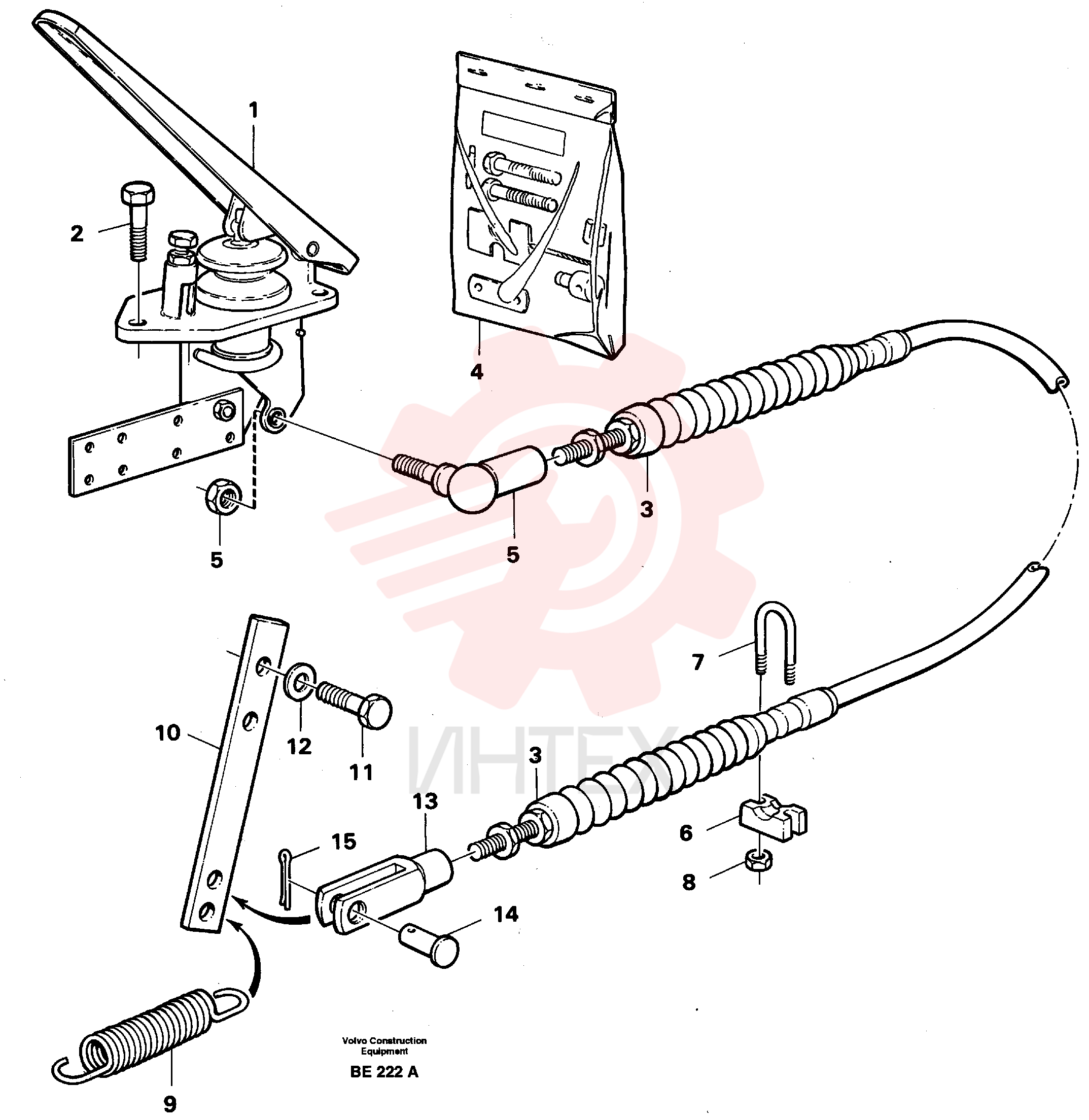 Pedal VOE 4940759